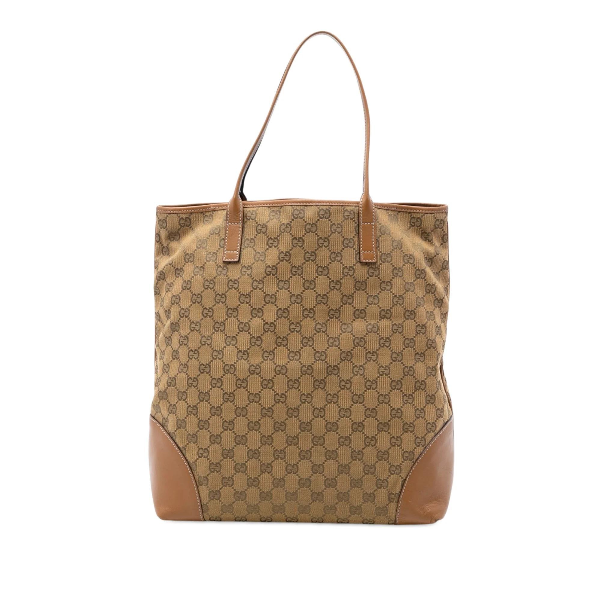 Leather tote