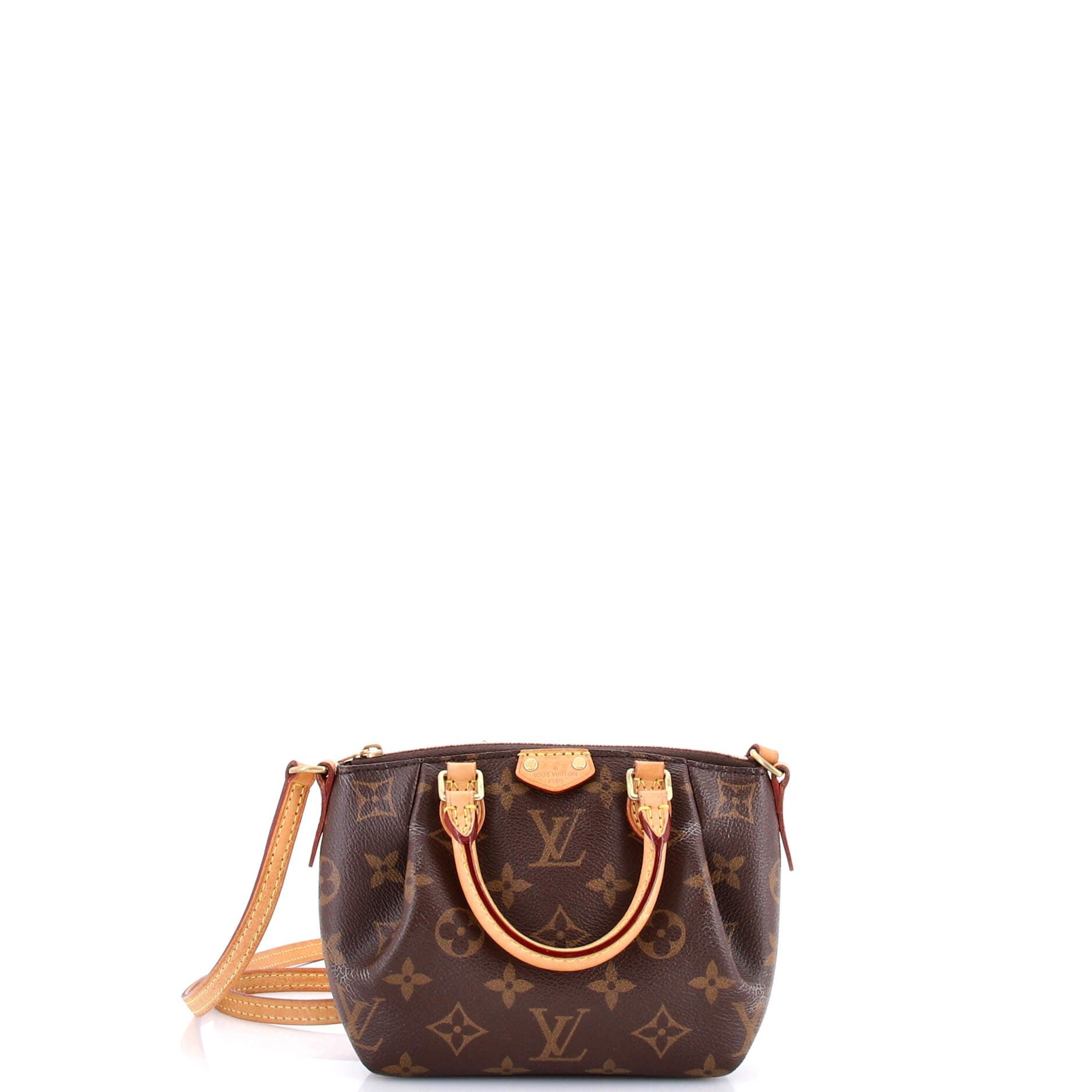 Louis Vuitton Turenne Handbag Monogram Canvas Nano