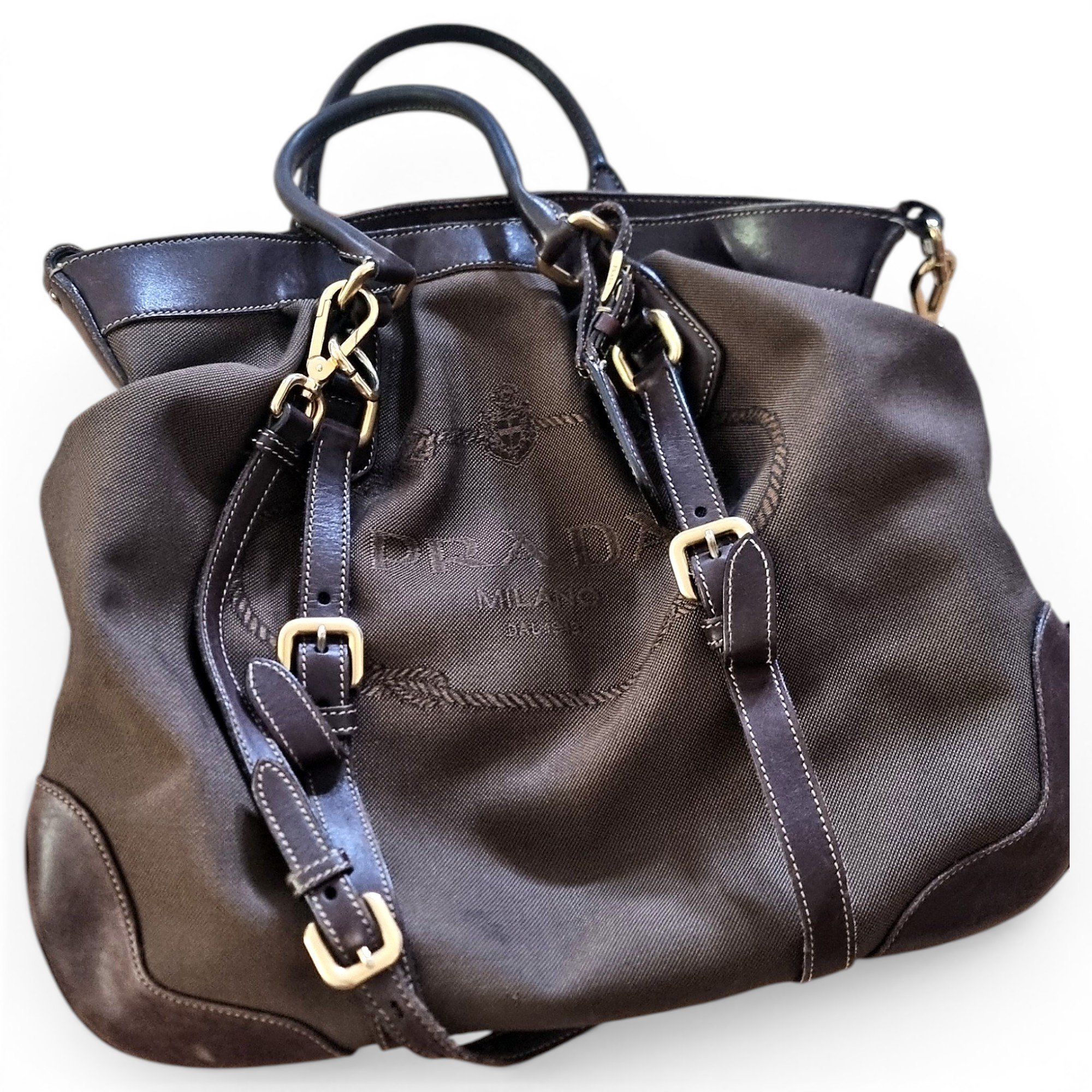 Leather handbag