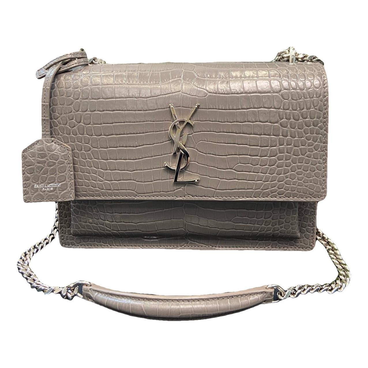 Sunset leather handbag