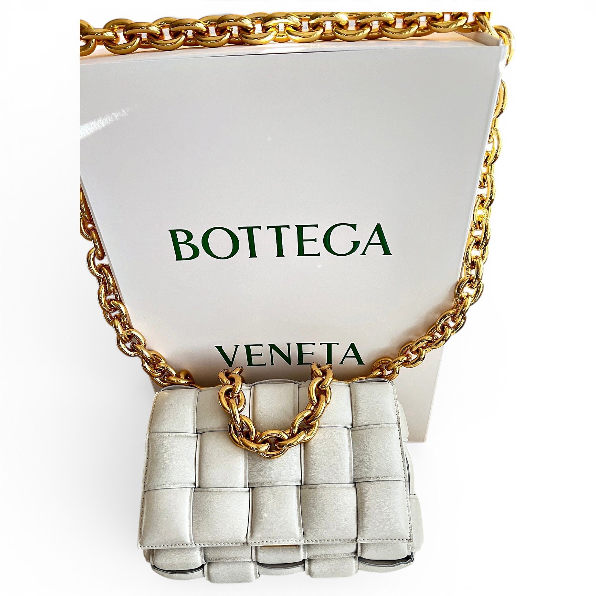 Bottega Veneta Chain Cassette leather crossbody bag