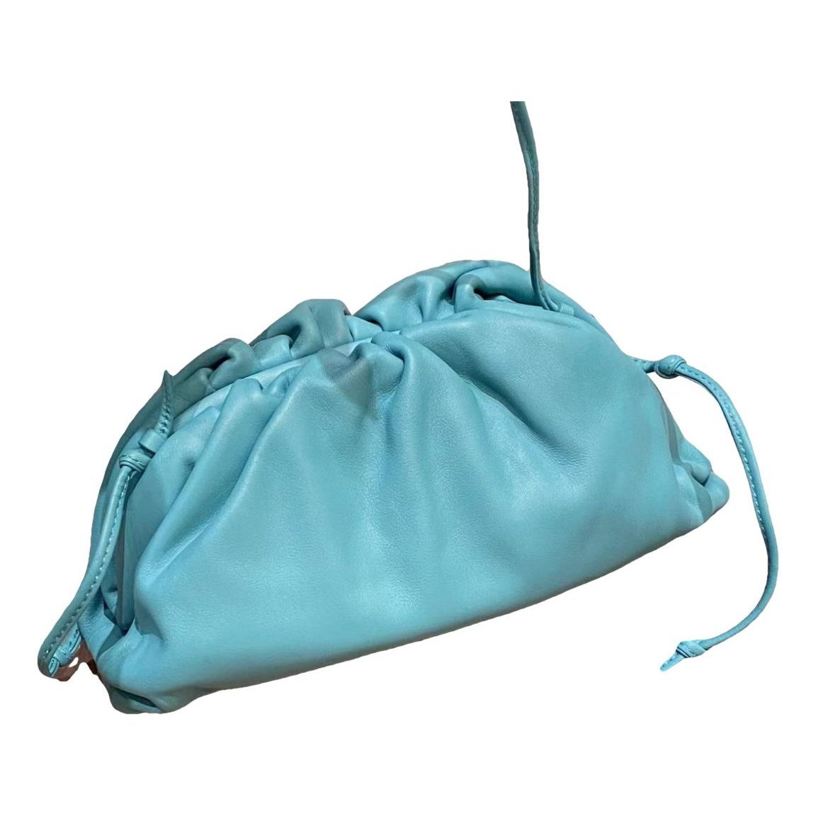 Pouch leather crossbody bag