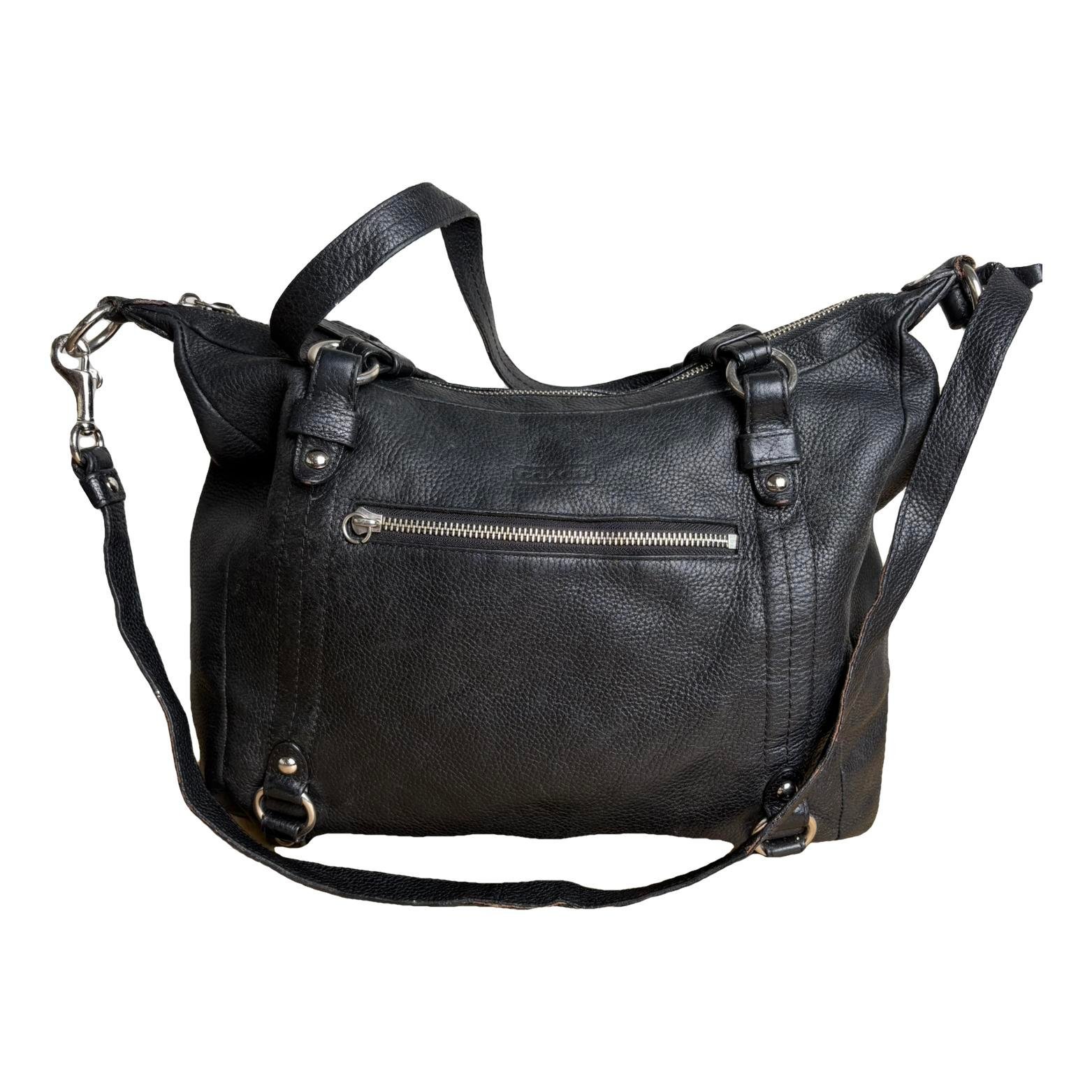 Leather crossbody bag