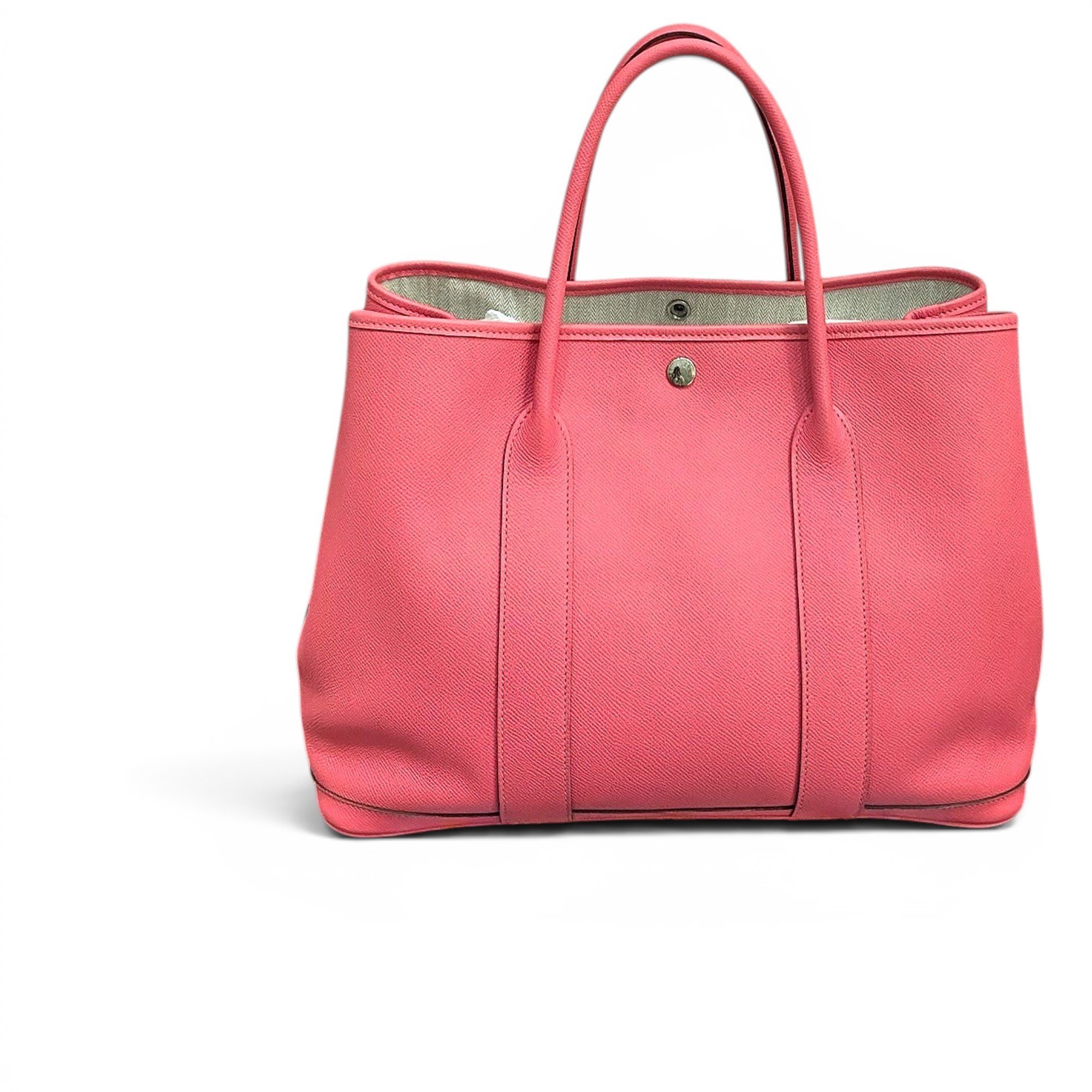 Garden Party leather handbag