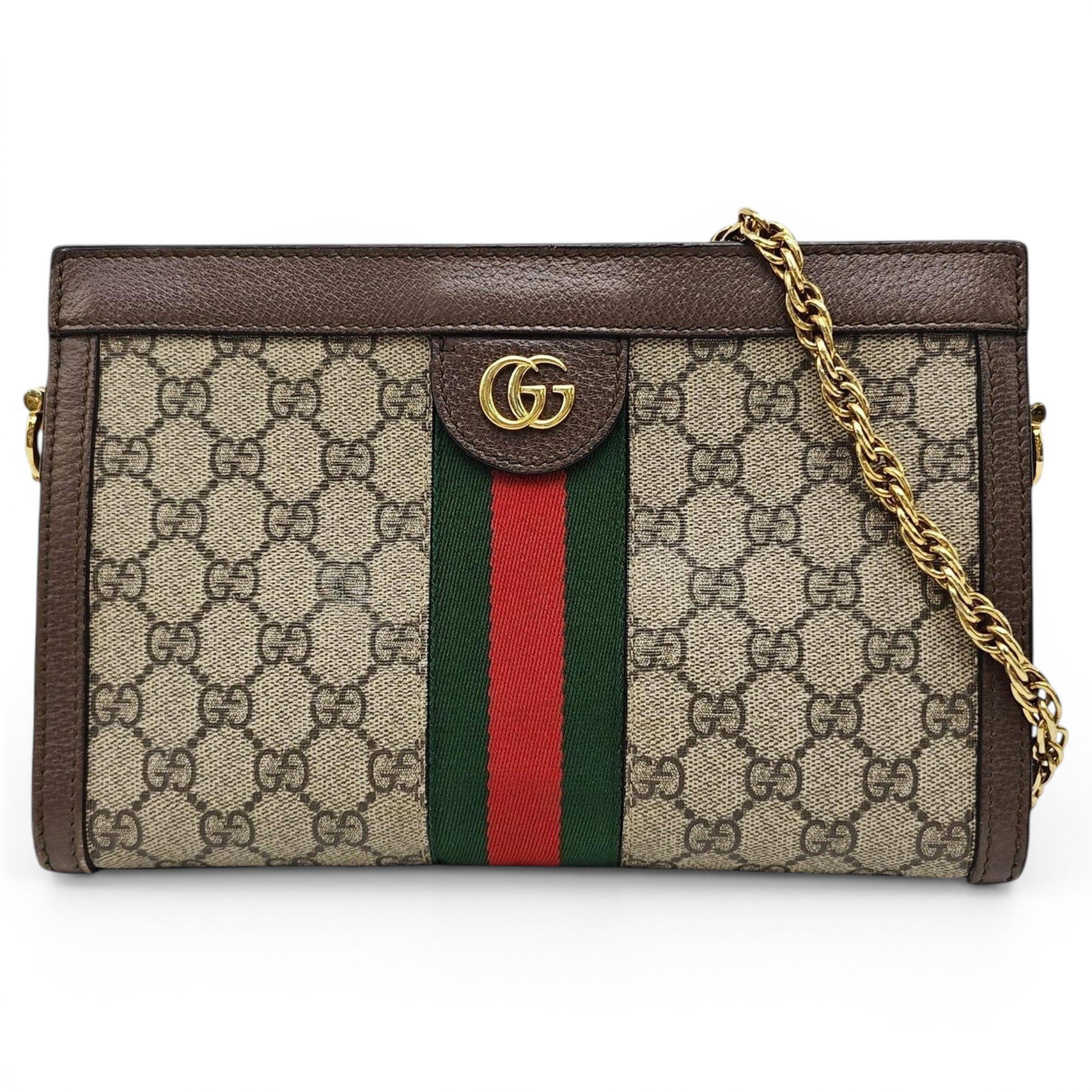 Ophidia leather handbag