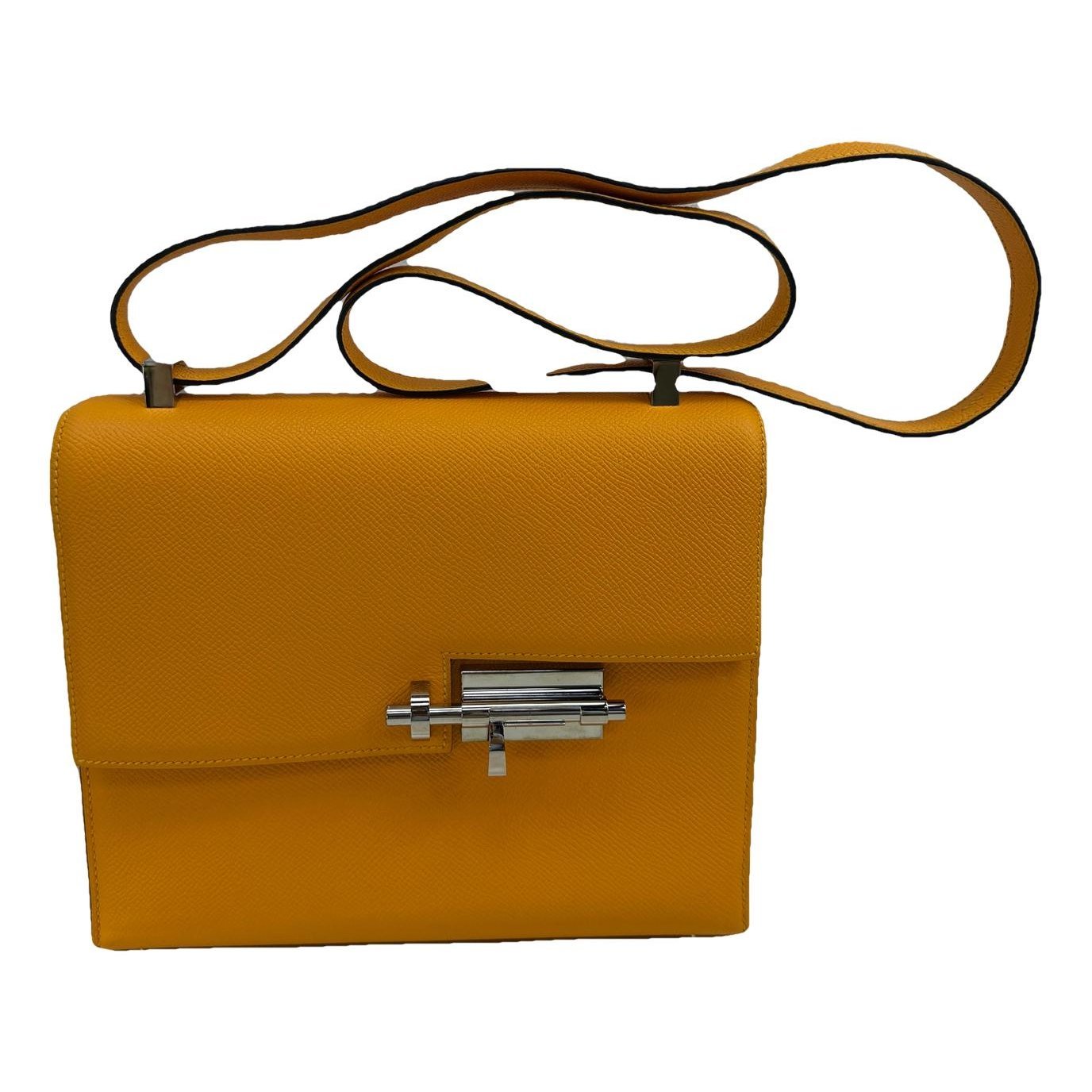 Verrou leather handbag
