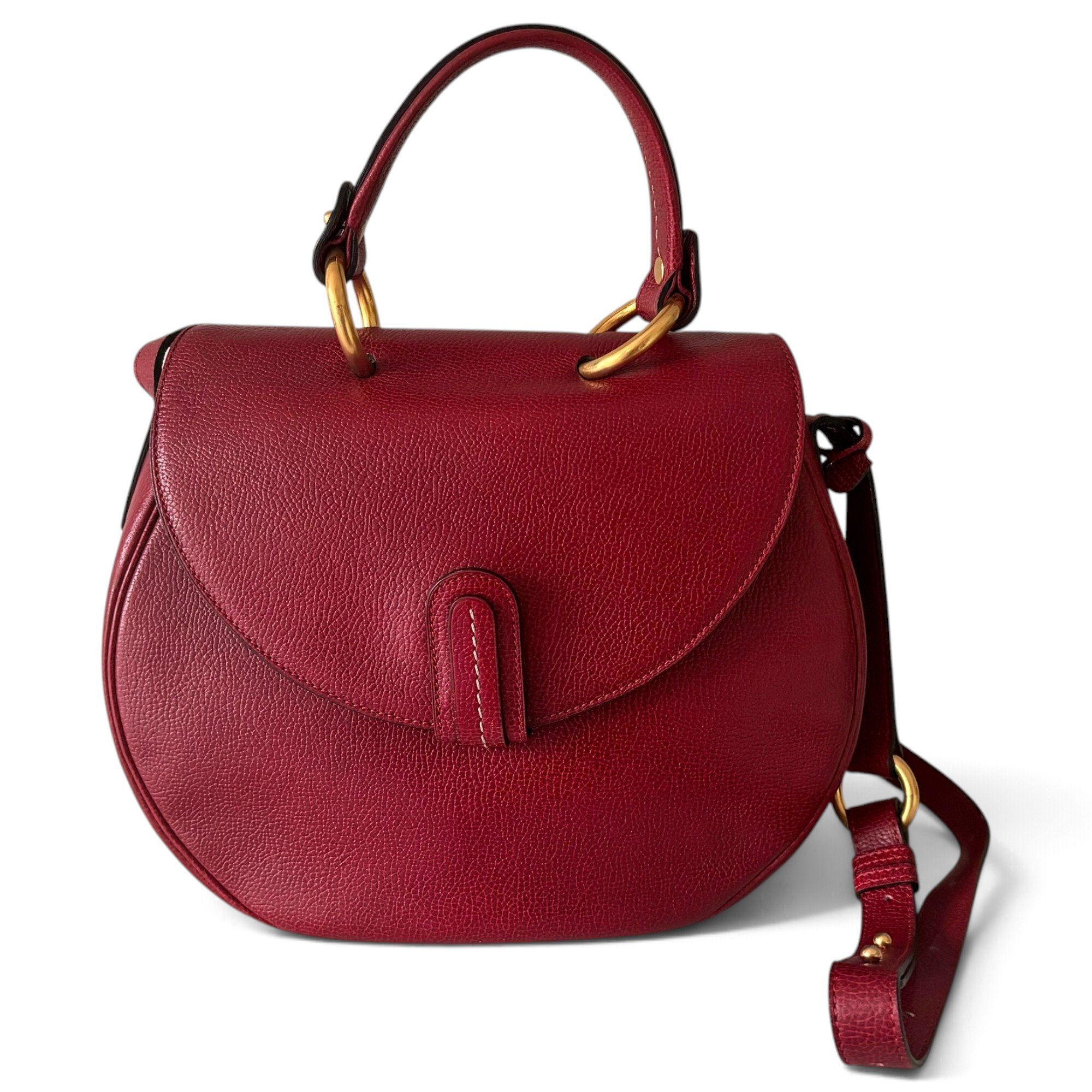 Leather crossbody bag