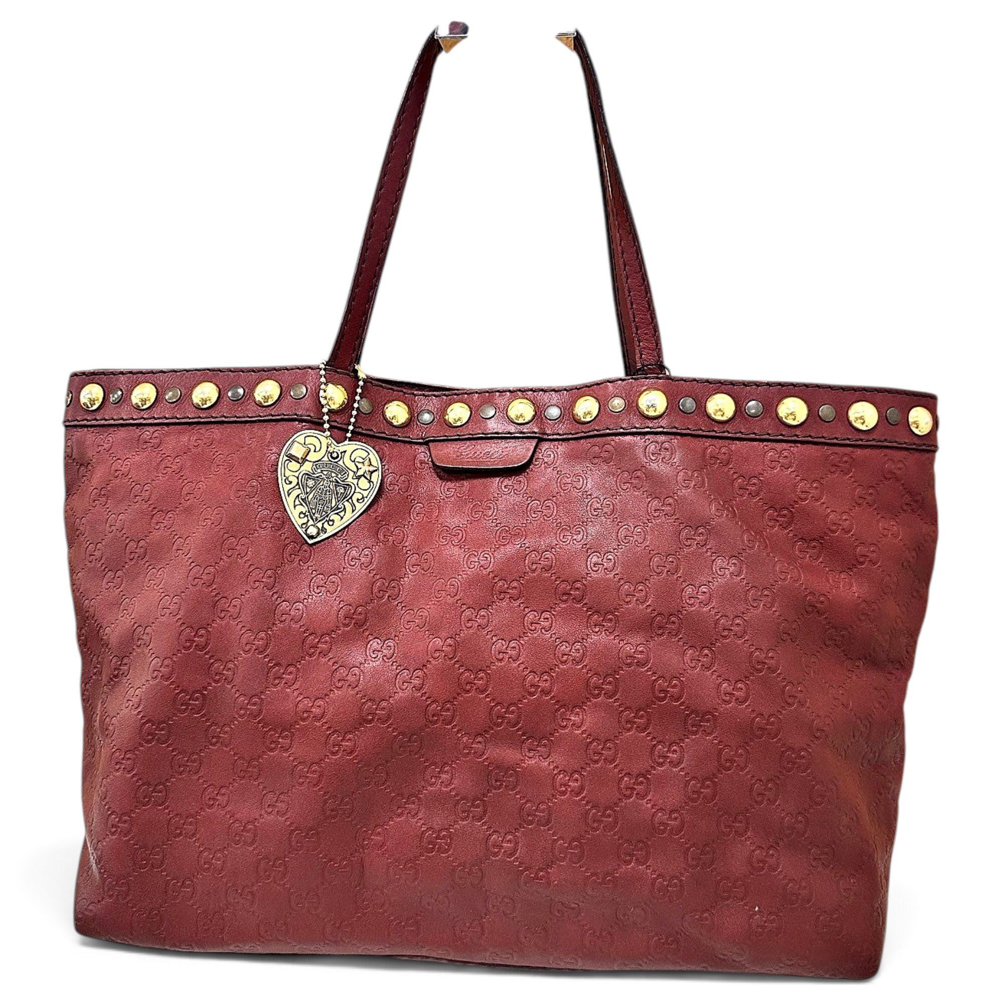 Leather tote