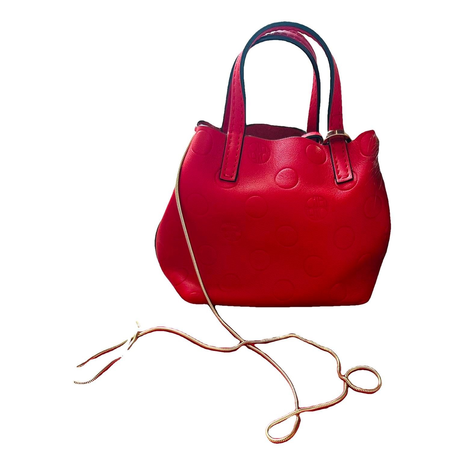 Leather crossbody bag