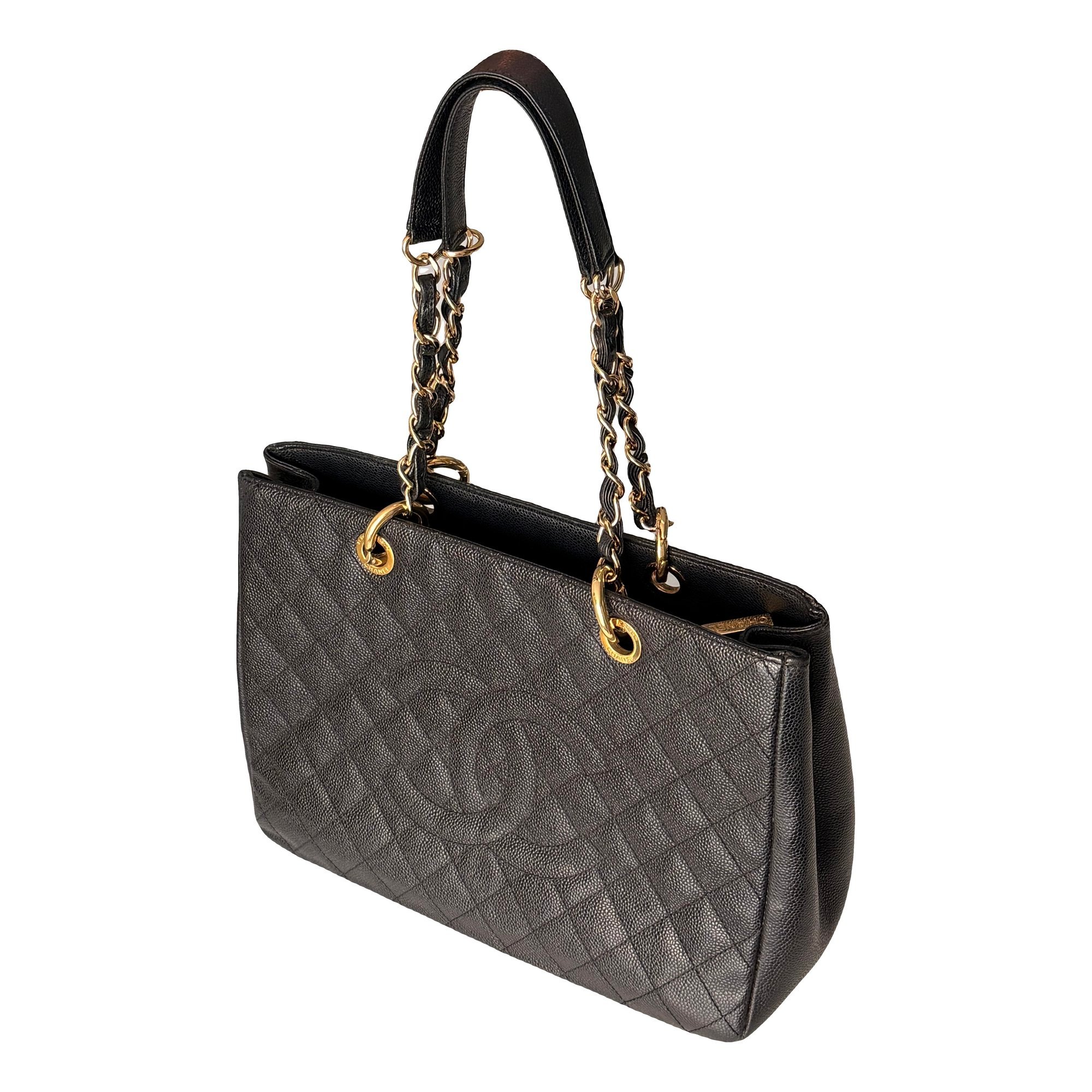 Grand shopping leather handbag