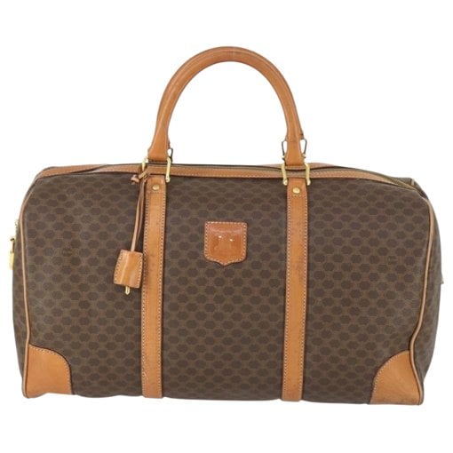 Leather bowling bag