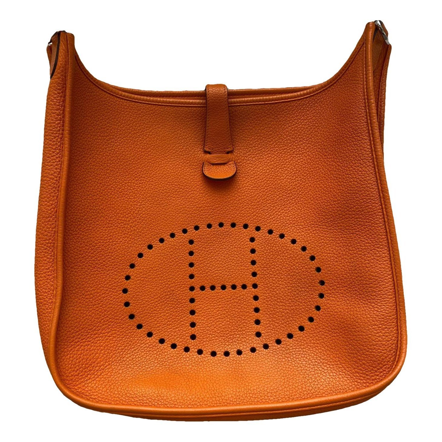 Evelyne leather handbag