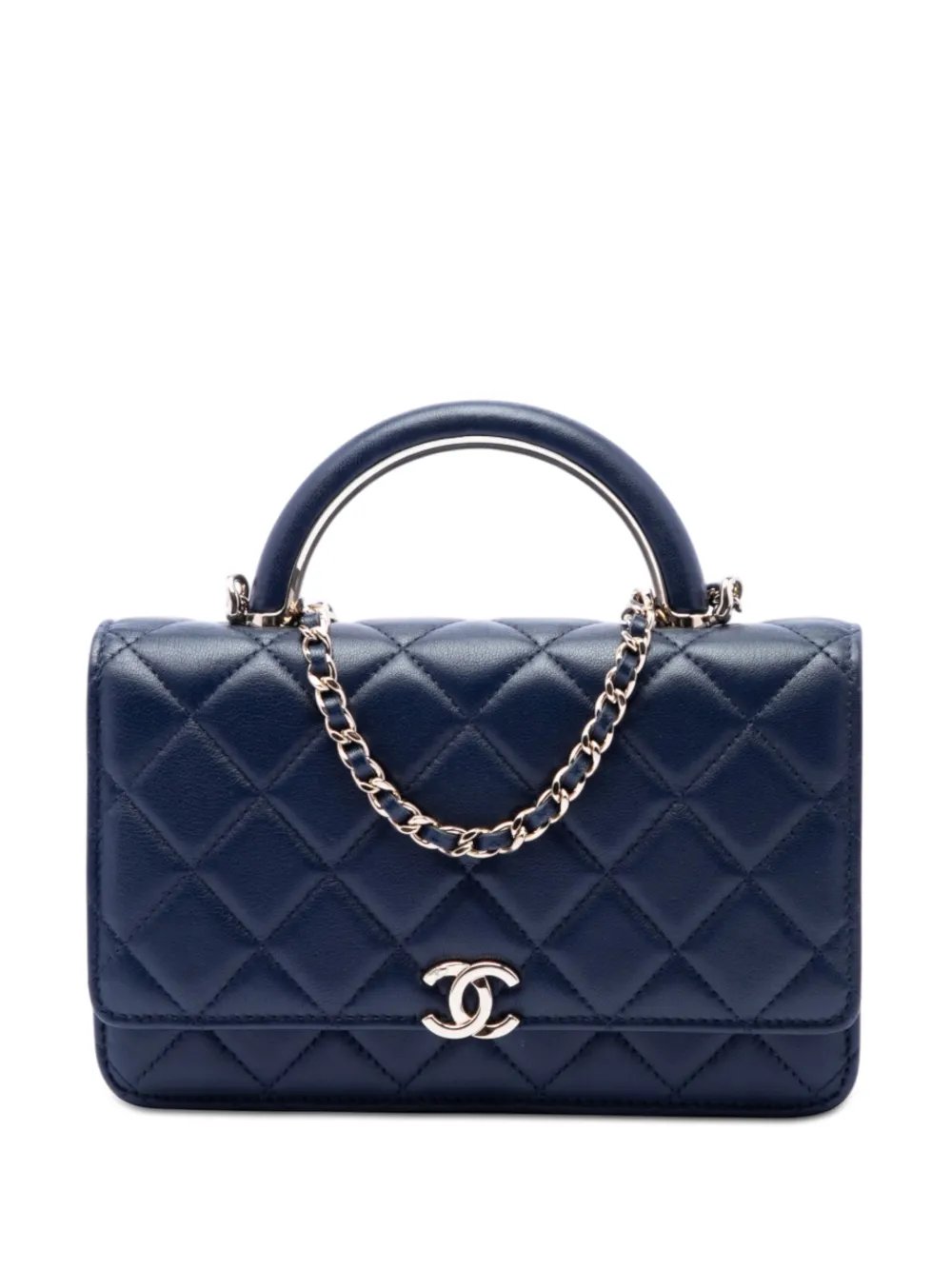 2021-2026 Mini Rectangular Lambskin Paris Le19M Charming Top Handle Flap satchel