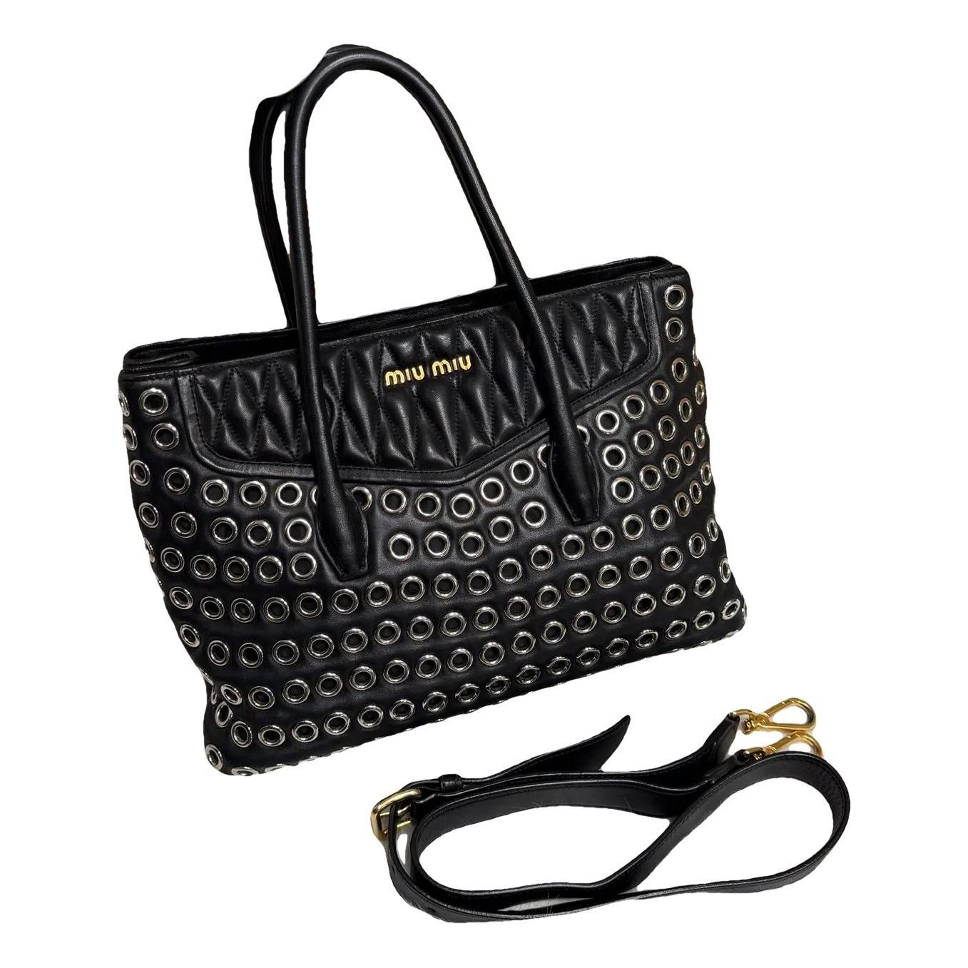 Leather crossbody bag
