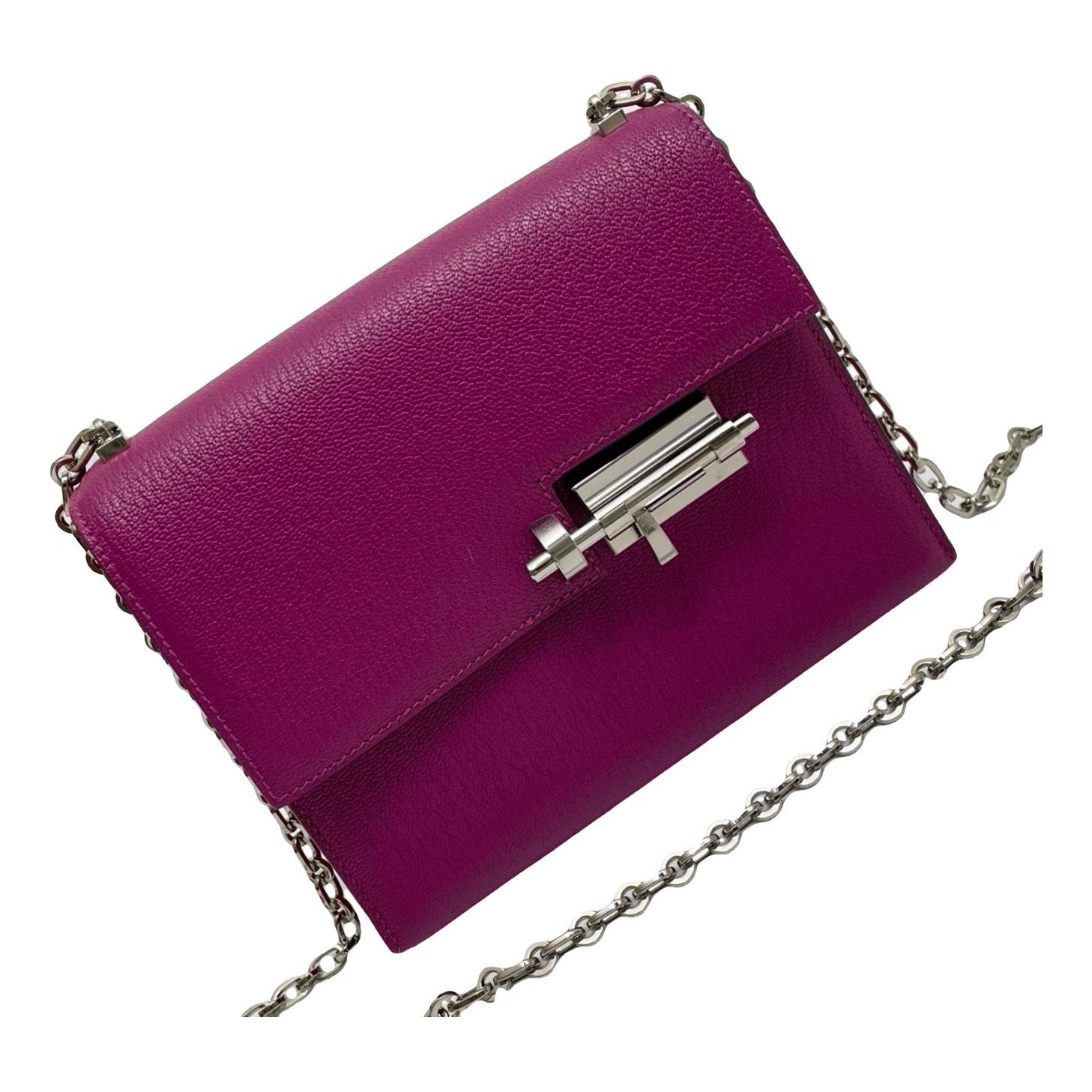 Verrou Mini leather handbag