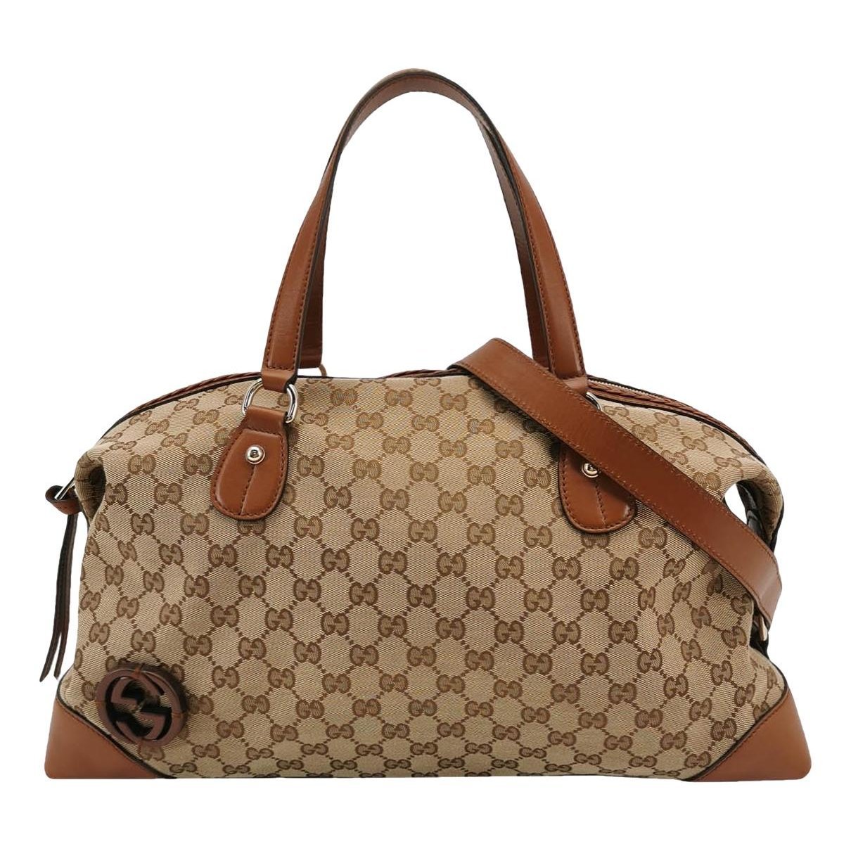 Boston cloth handbag