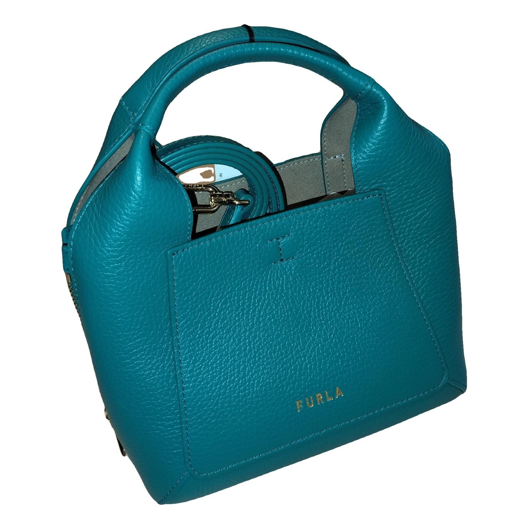 Leather crossbody bag