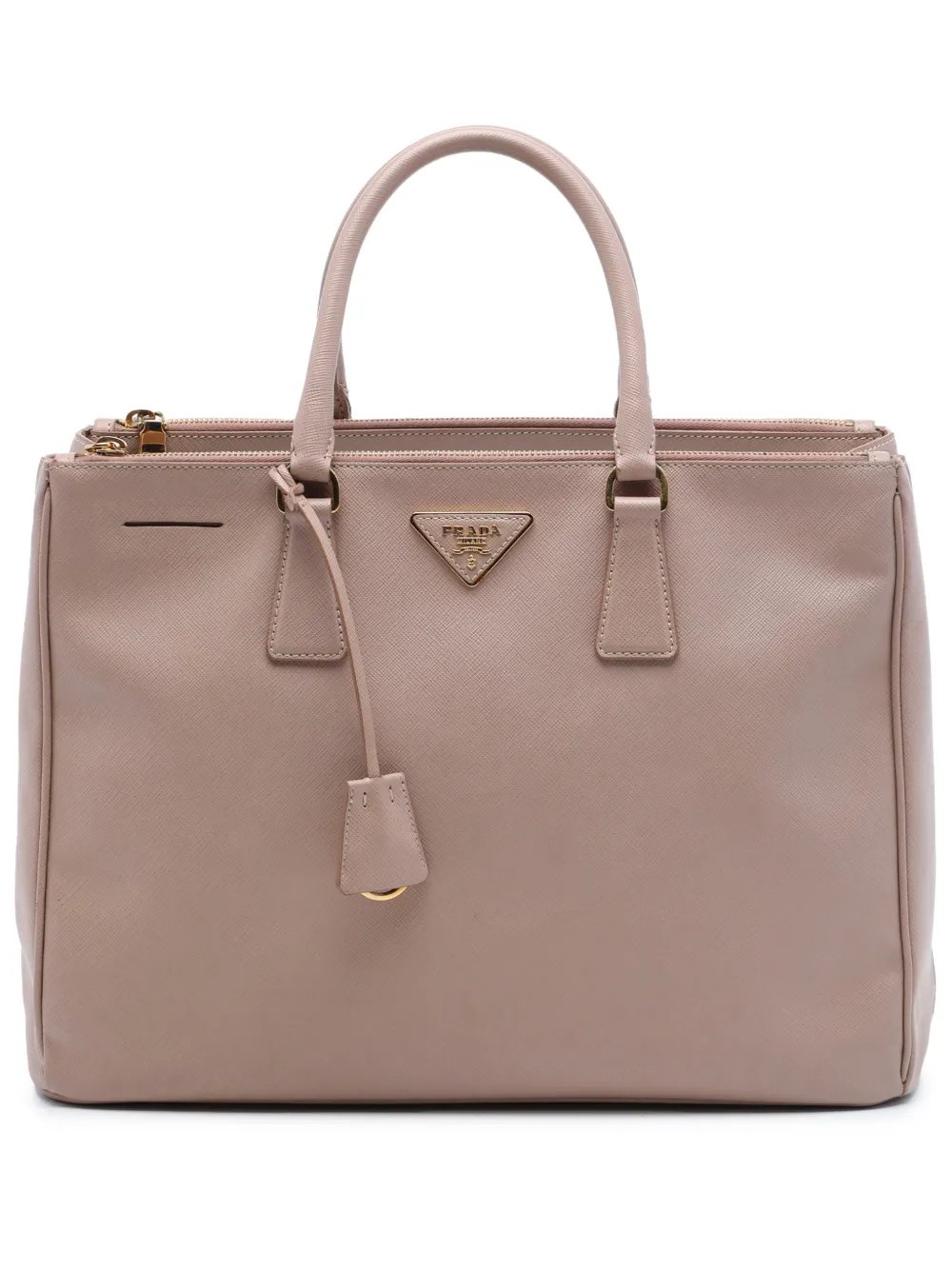 2010-2026 Large Saffiano Lux Galleria Double Zip tote bag