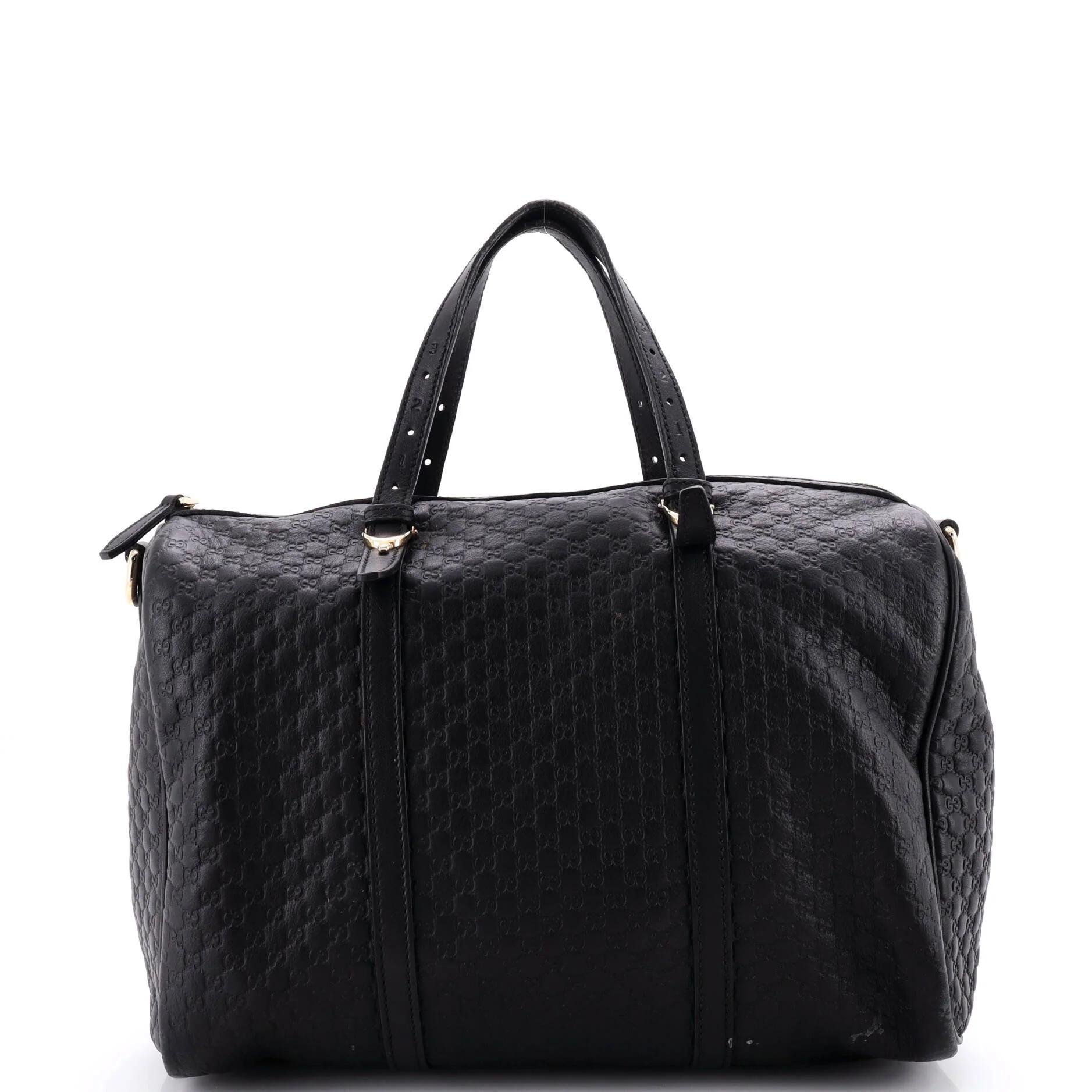Boston leather satchel
