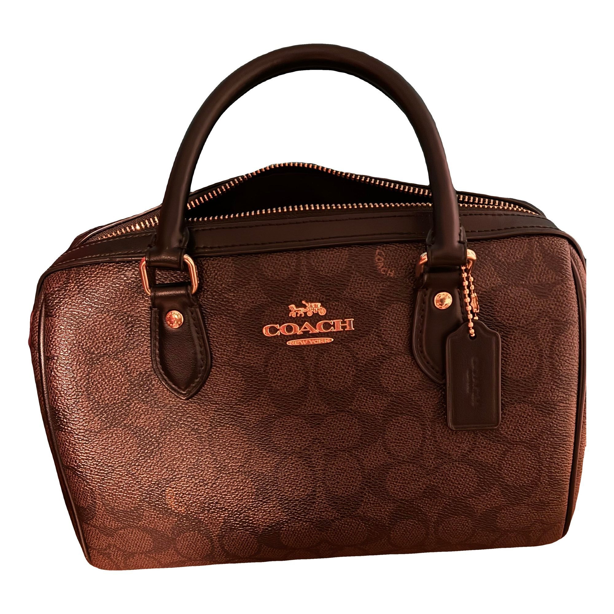 Leather handbag
