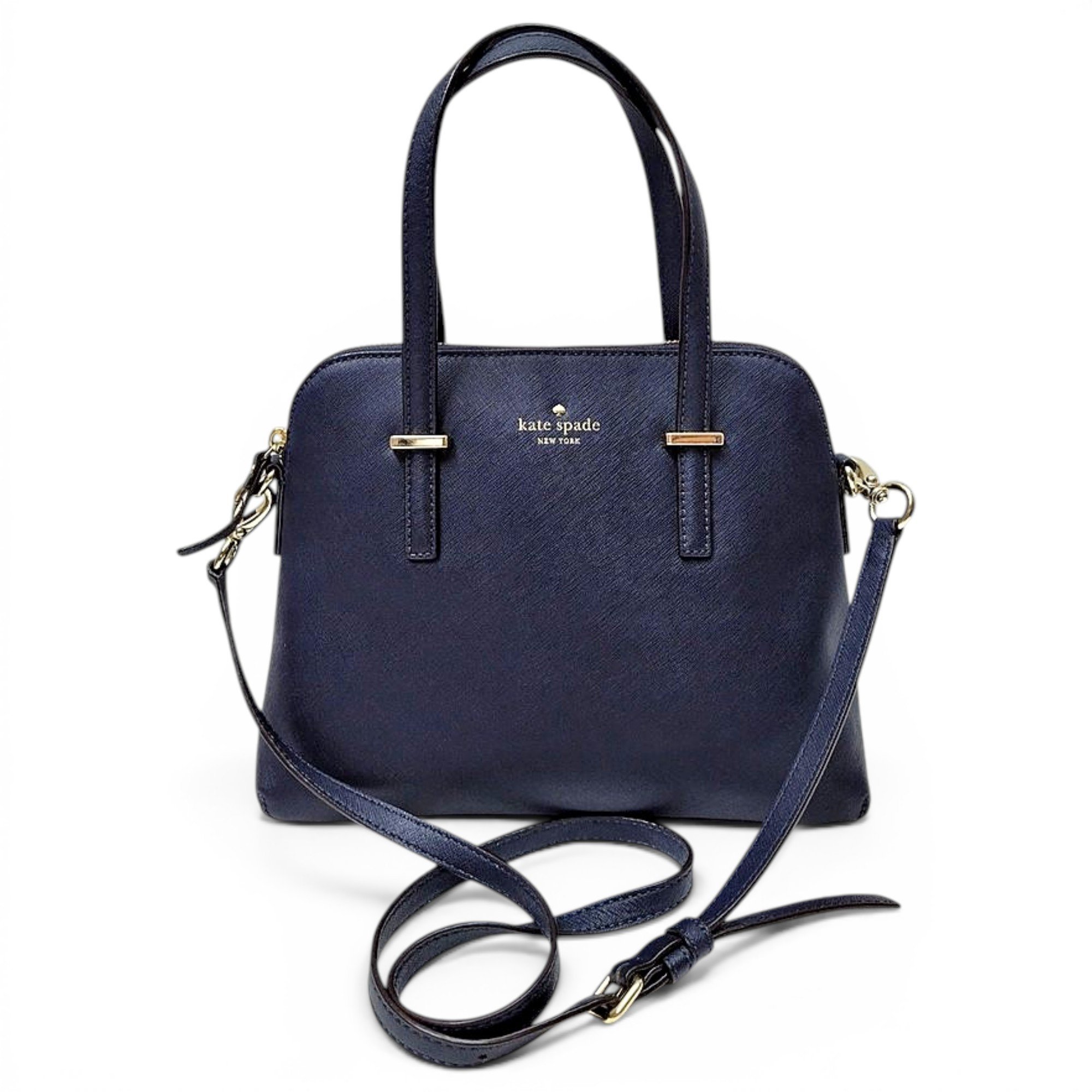 Leather satchel