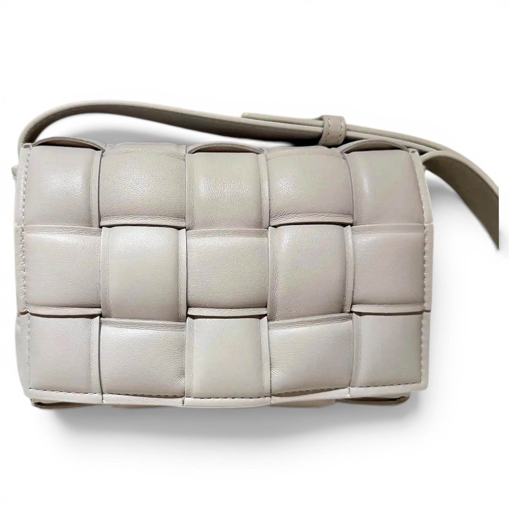 Cassette Padded leather crossbody bag