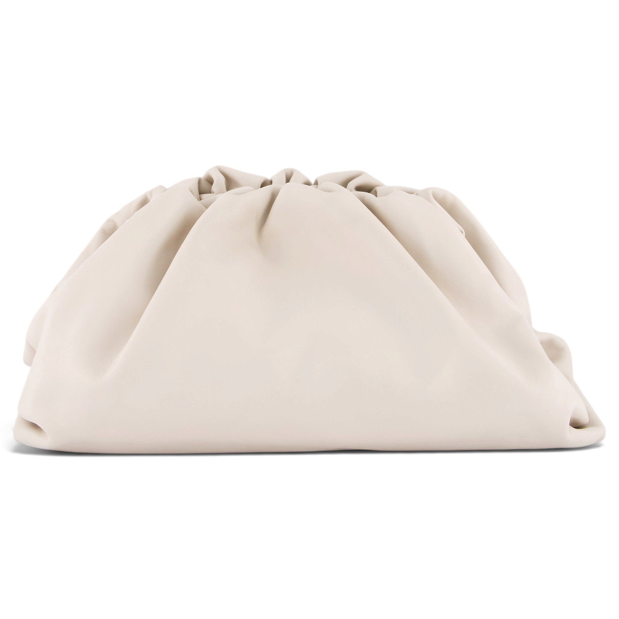 Pouch leather handbag