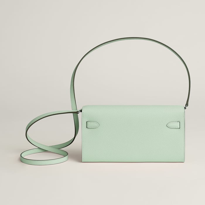 Vert d'Eau Kelly Classique to Go Wallet