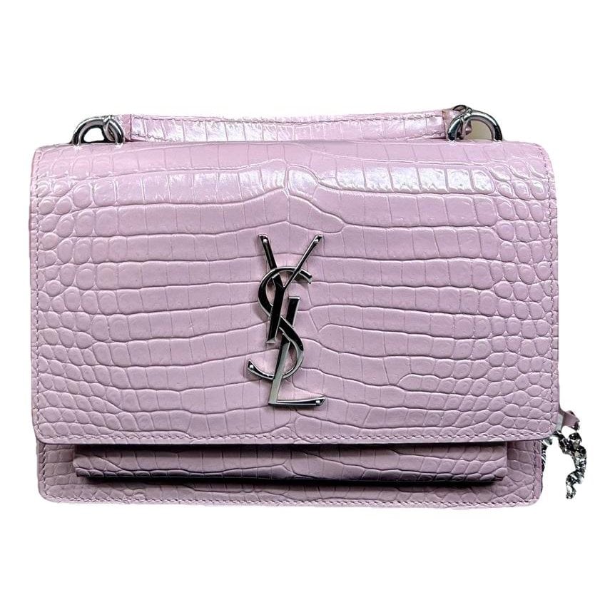 Sunset leather handbag
