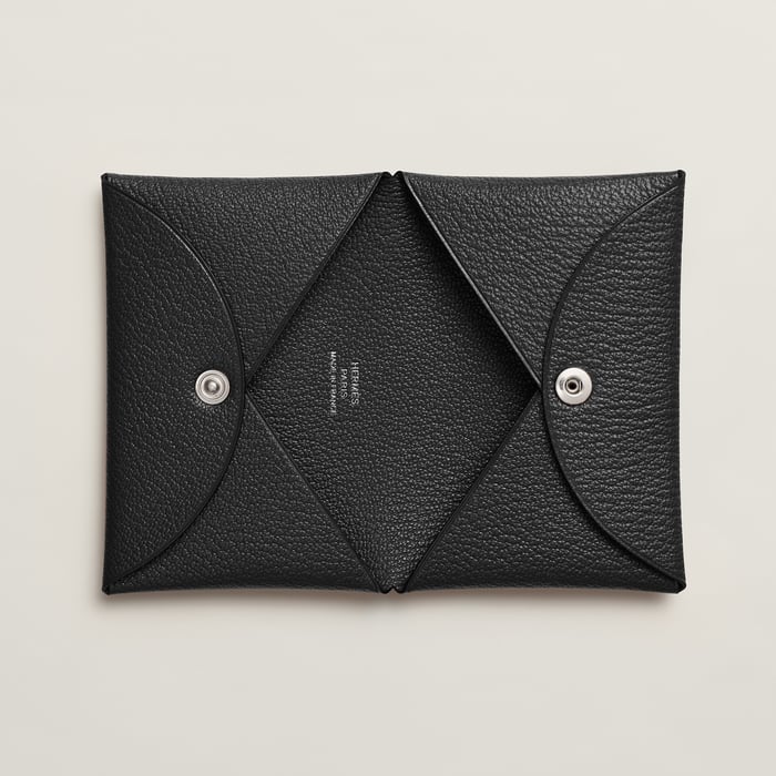 Noir Calvi Card Holder