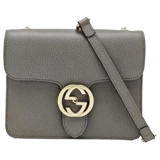 Leather crossbody bag