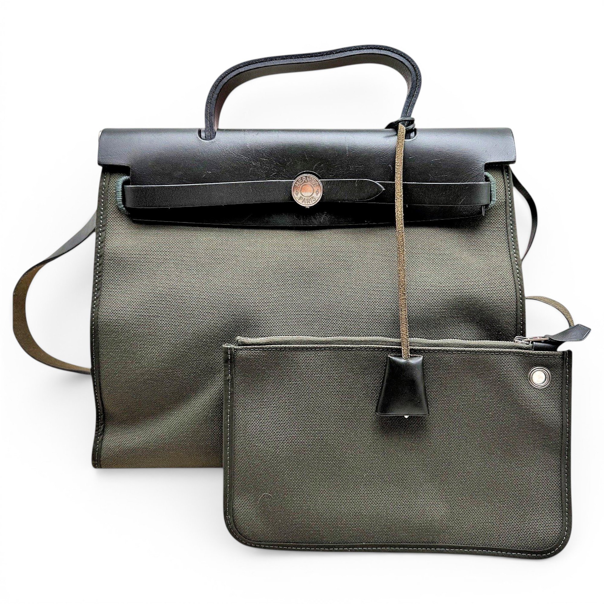 Herbag leather handbag