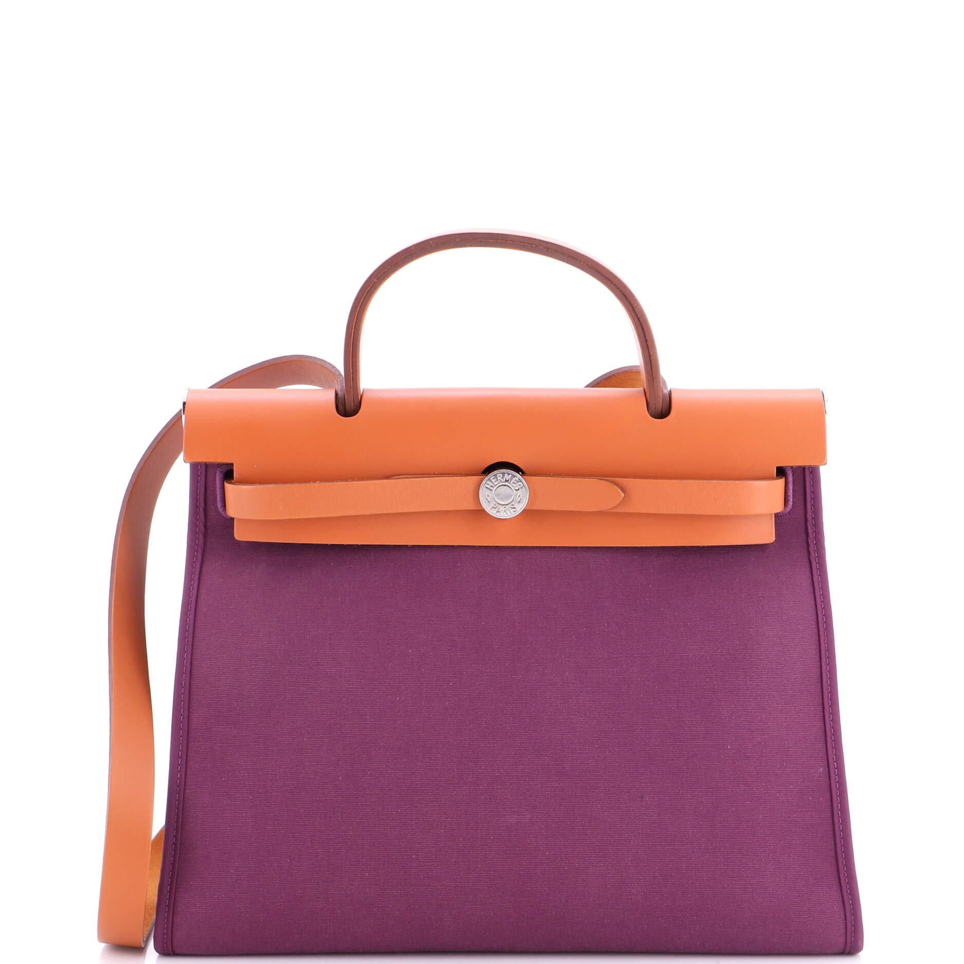 Herbag Zip Leather and Toile 31