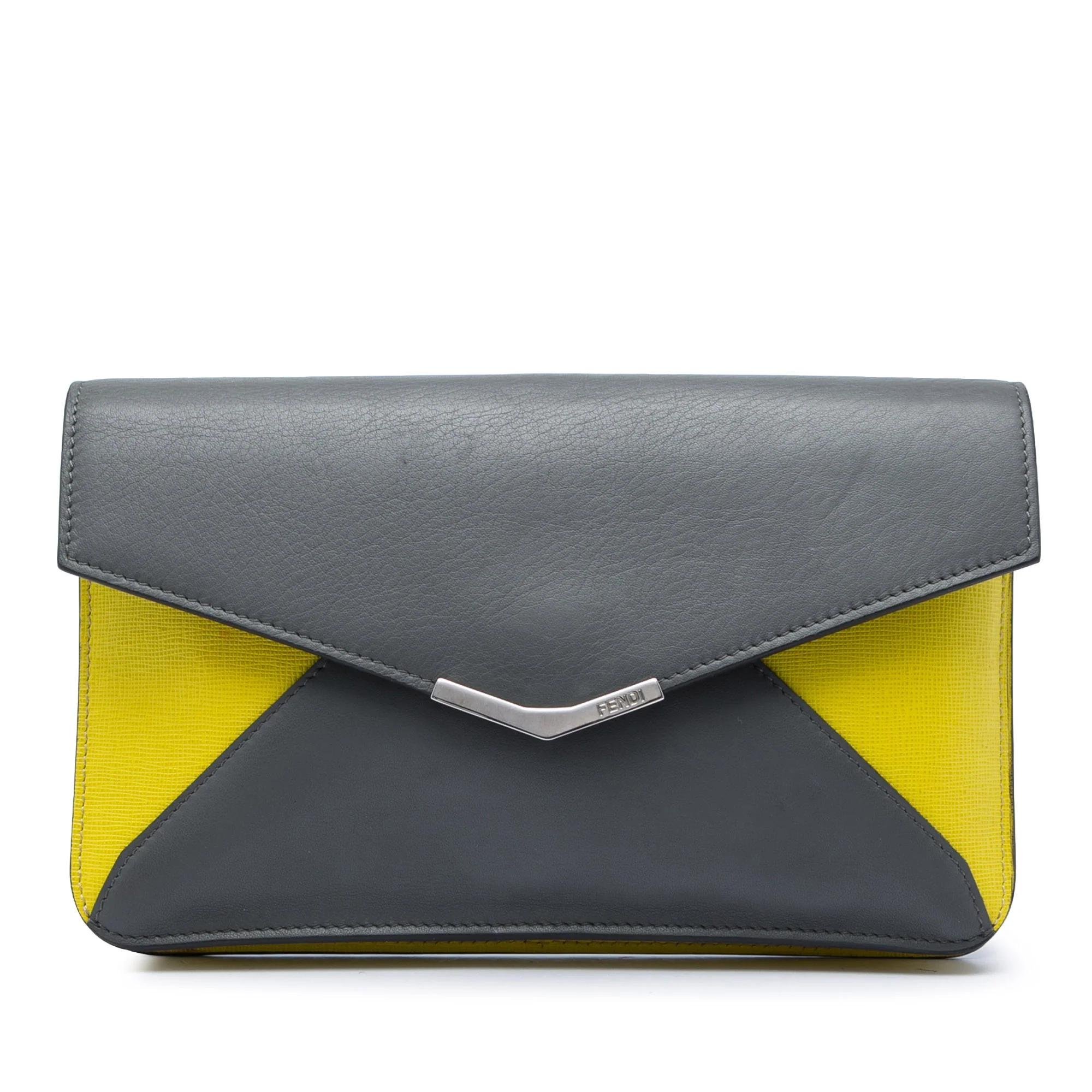 2Jours leather clutch bag