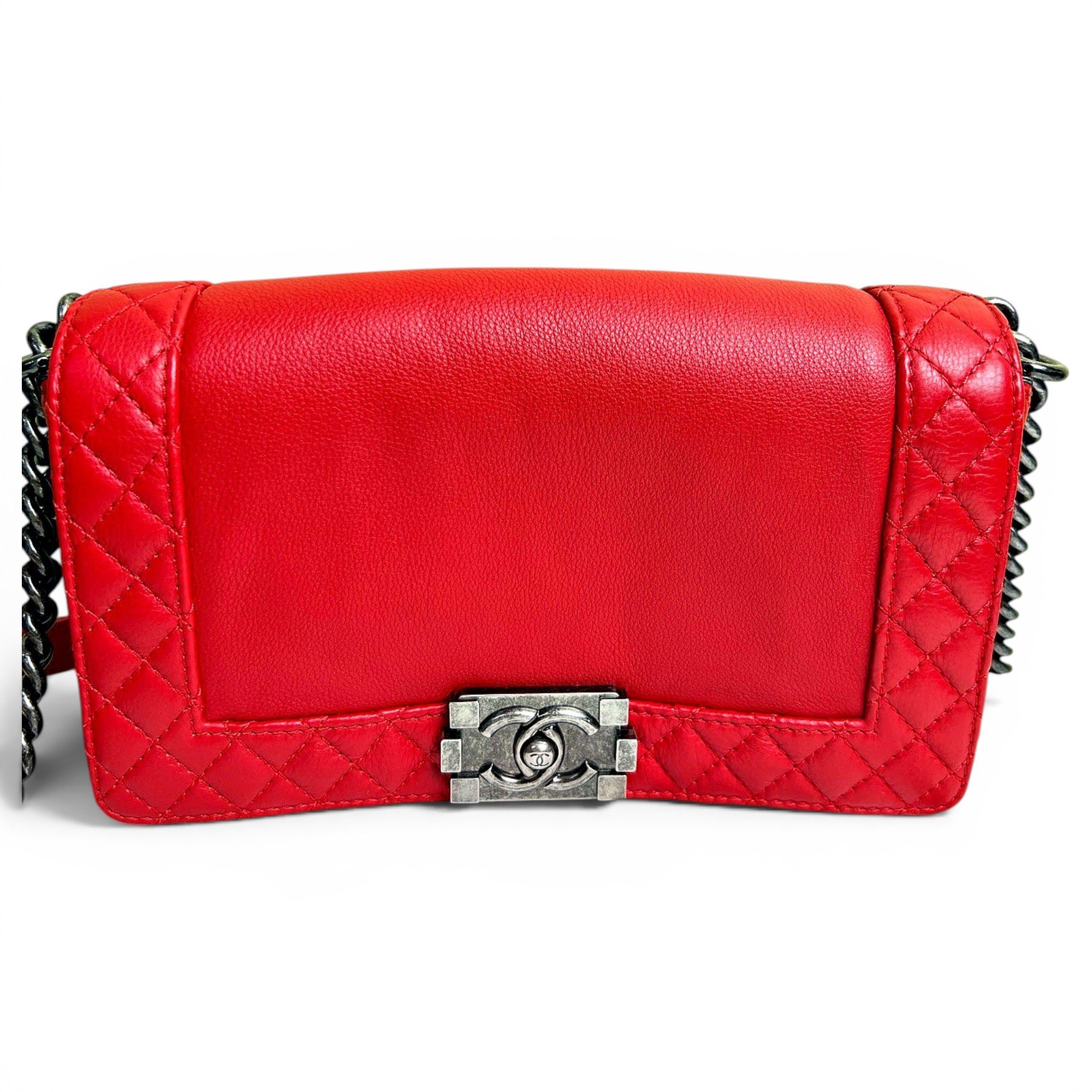 Boy leather handbag