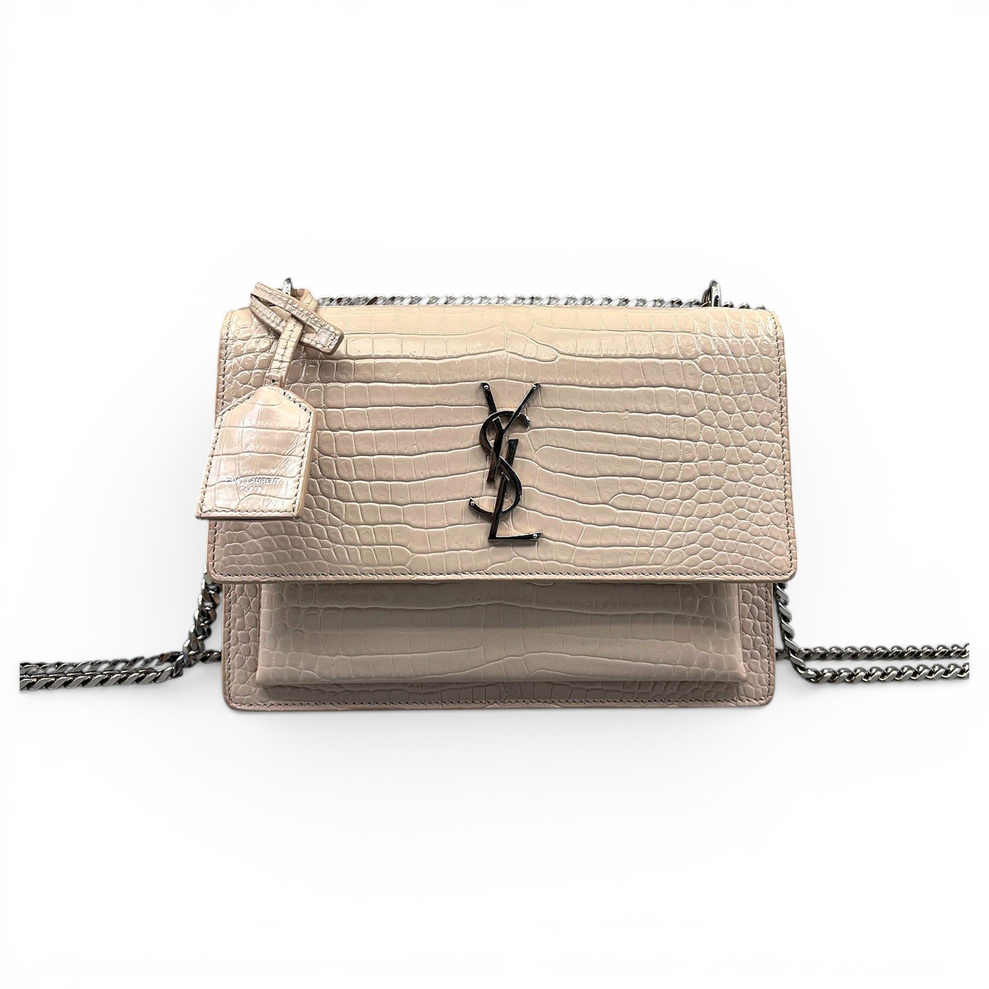 Sunset leather handbag