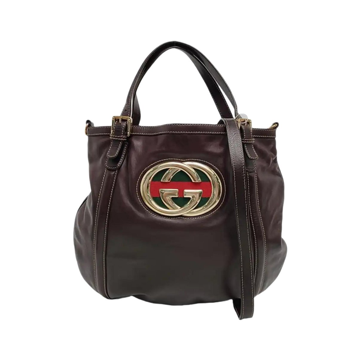 Britt leather handbag