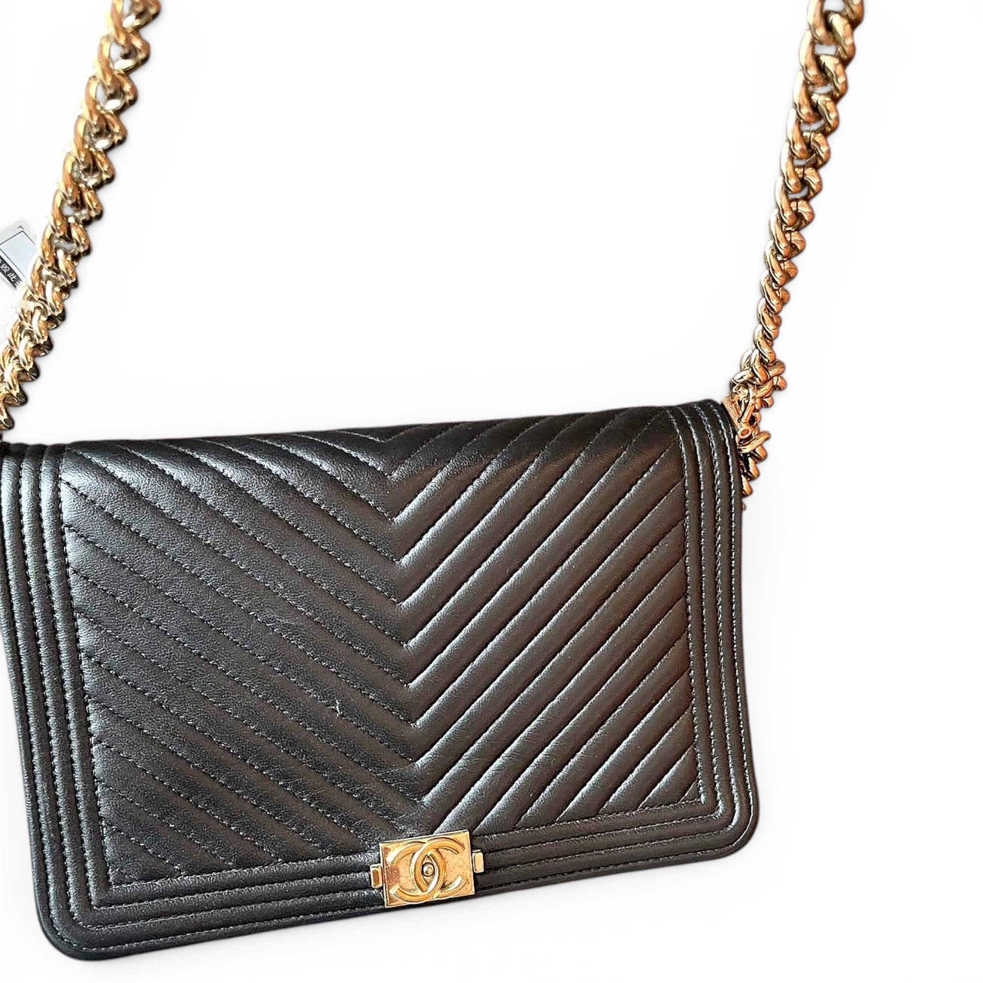 Leather handbag