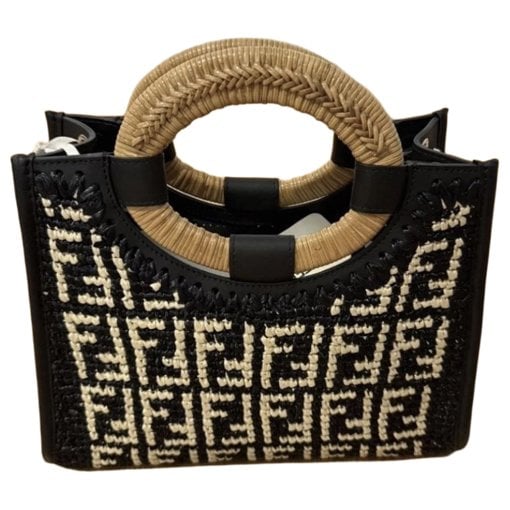 Runaway Shopping leather tote