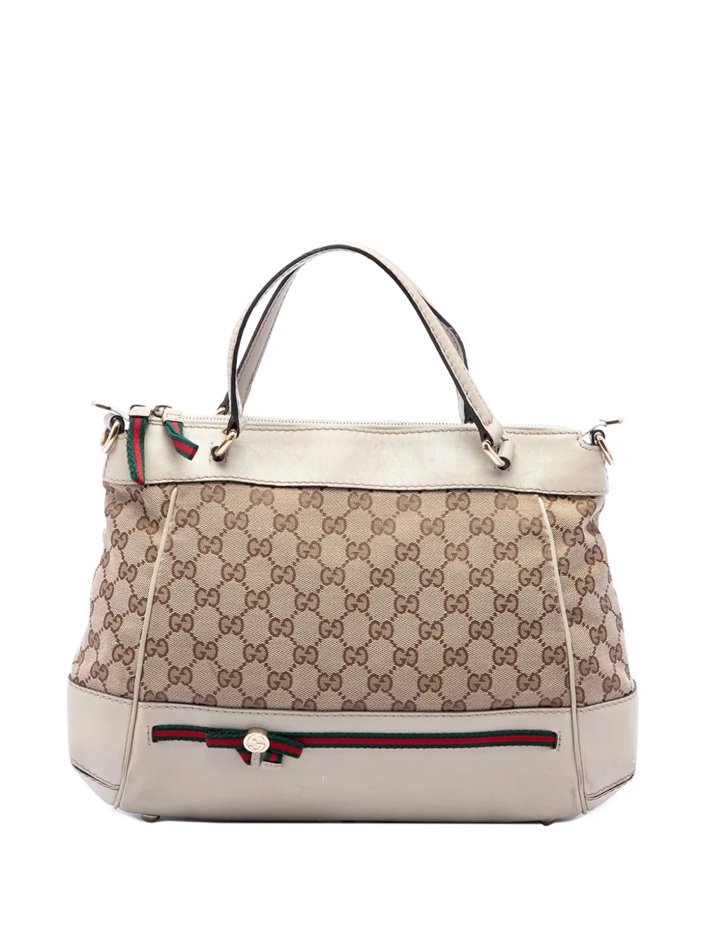 2016-2026 GG Canvas Web Mayfair satchel
