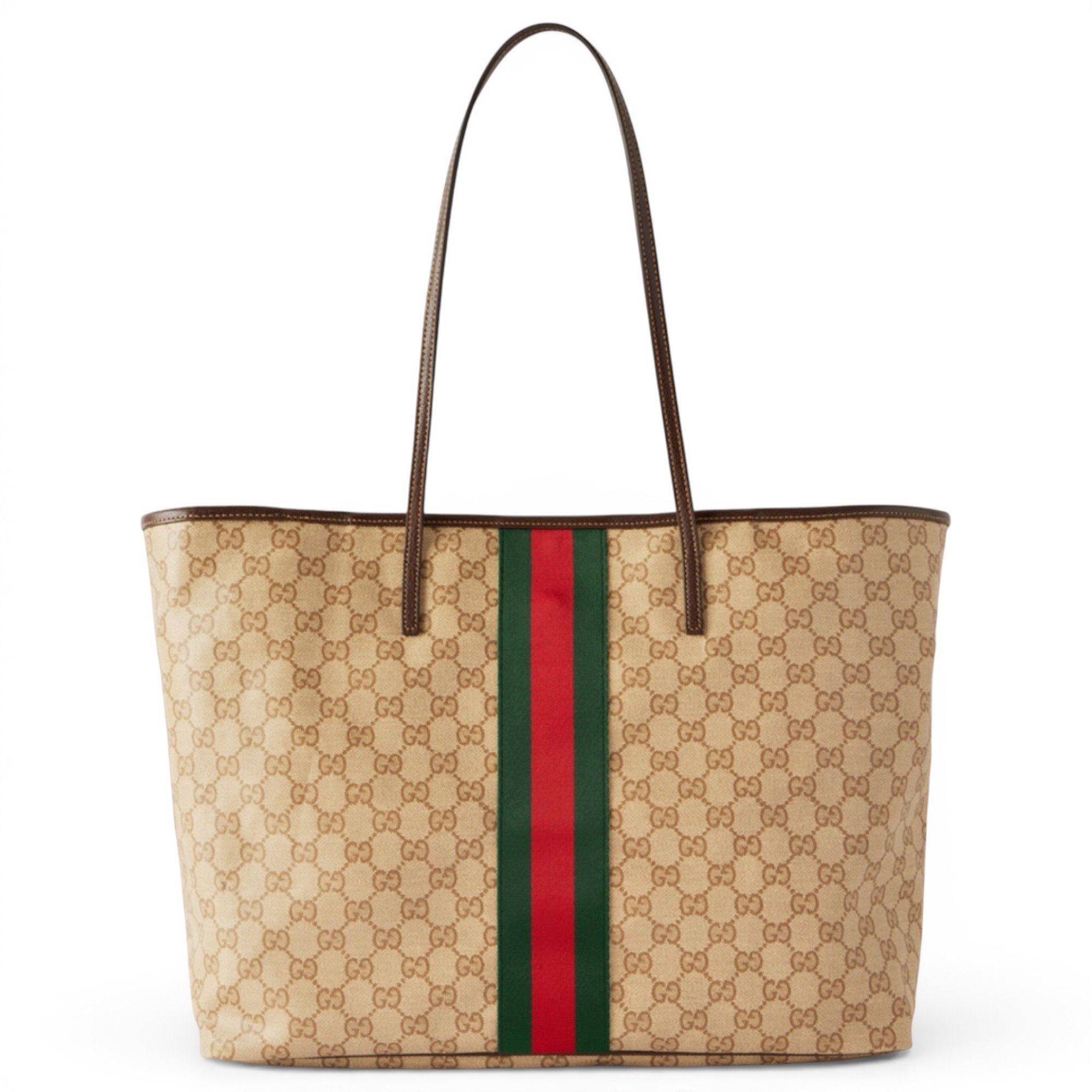 Leather tote