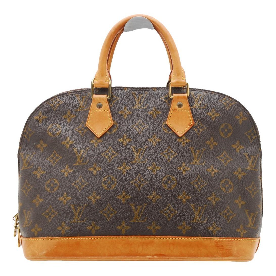 Alma leather handbag
