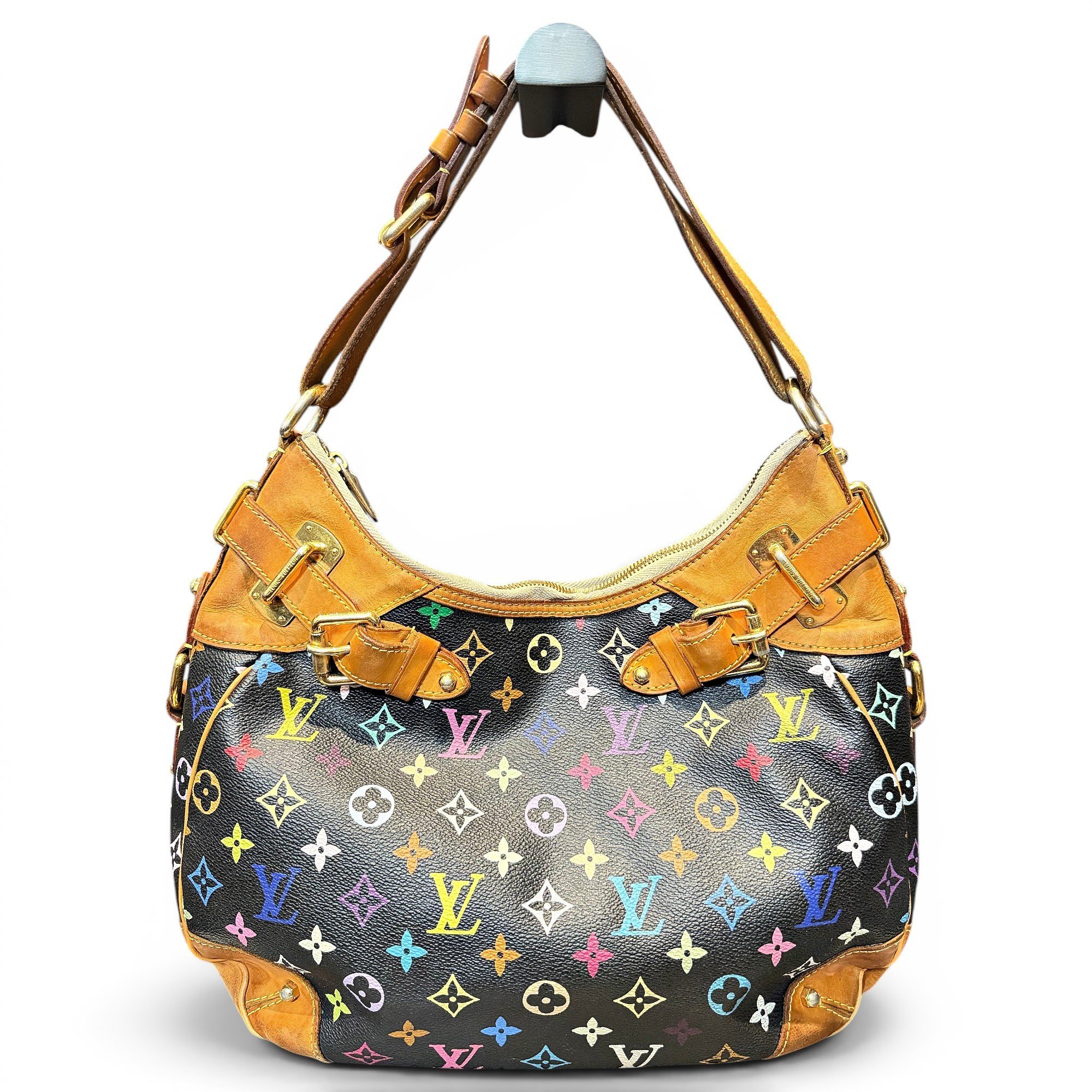 Greta leather handbag