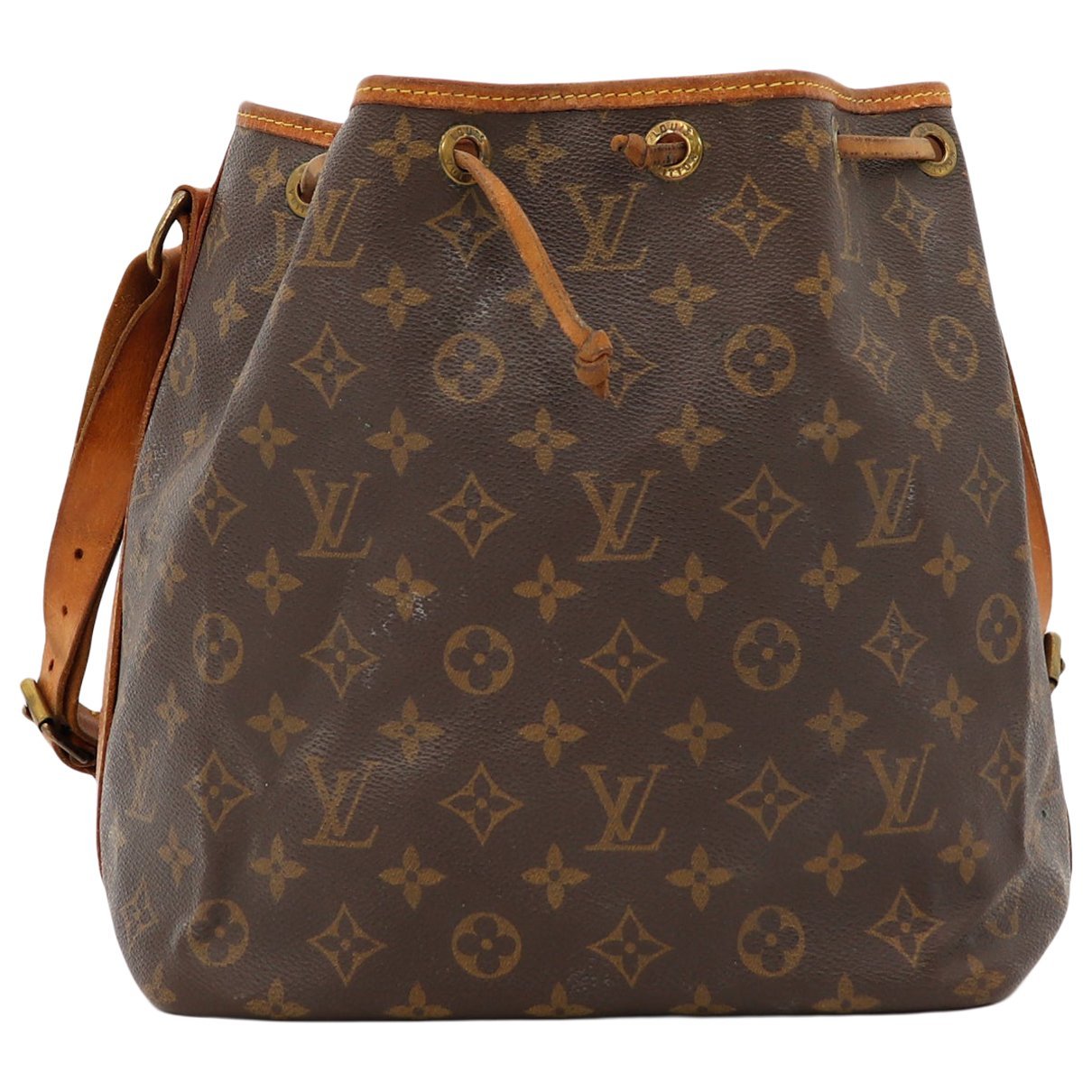 Petit Noé trunk leather handbag