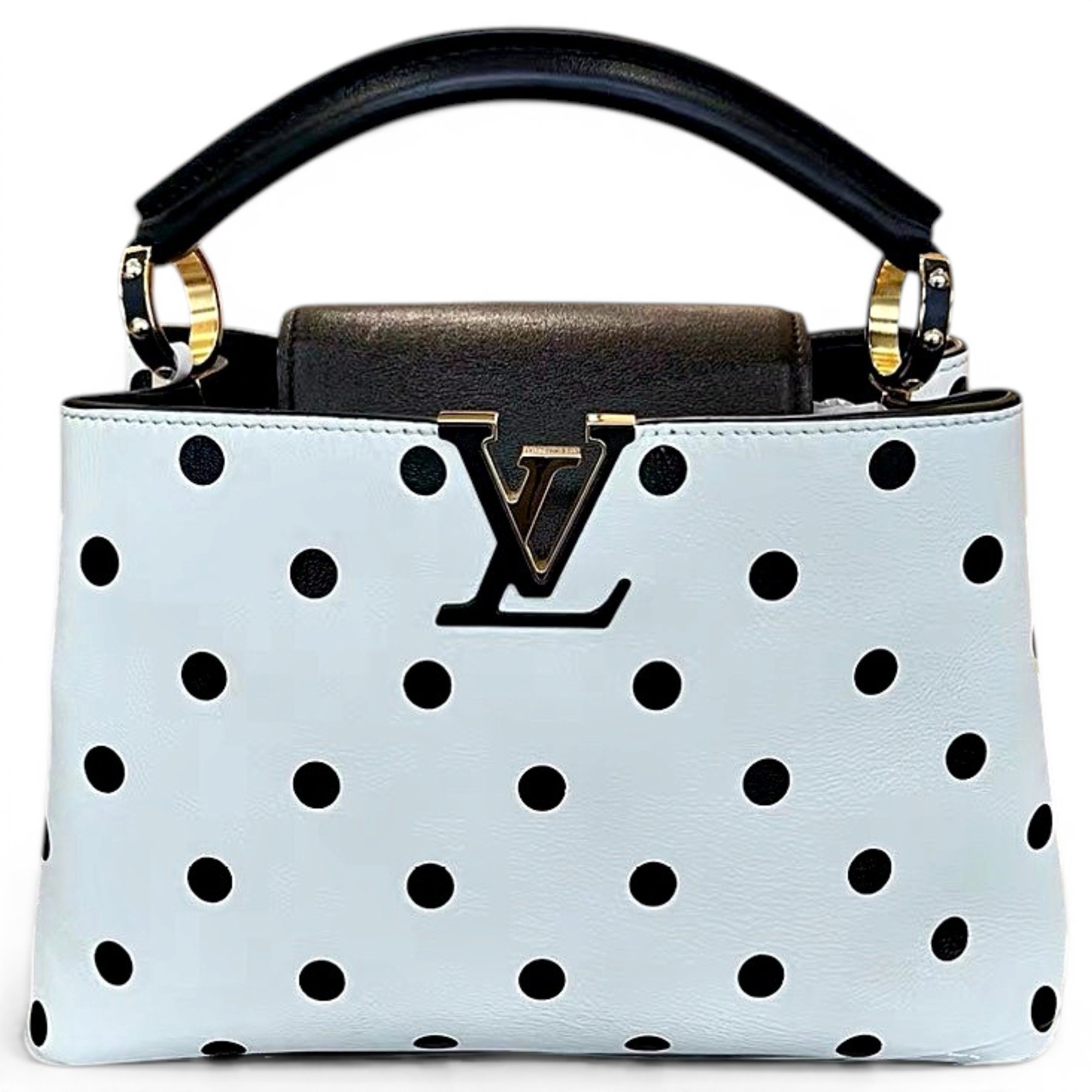 Capucines leather handbag