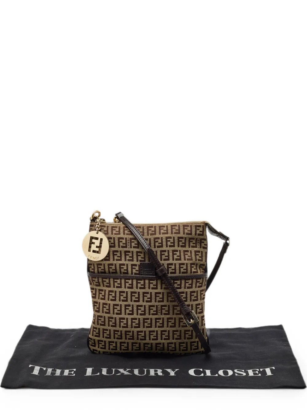 Zucca flat crossbody bag