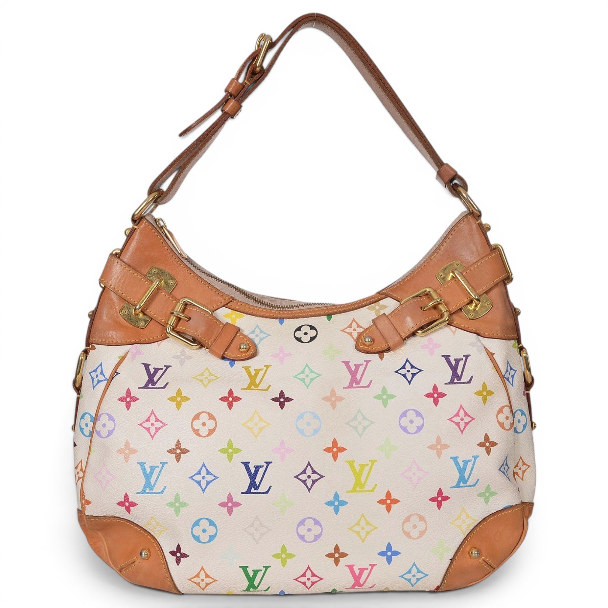 Greta leather handbag