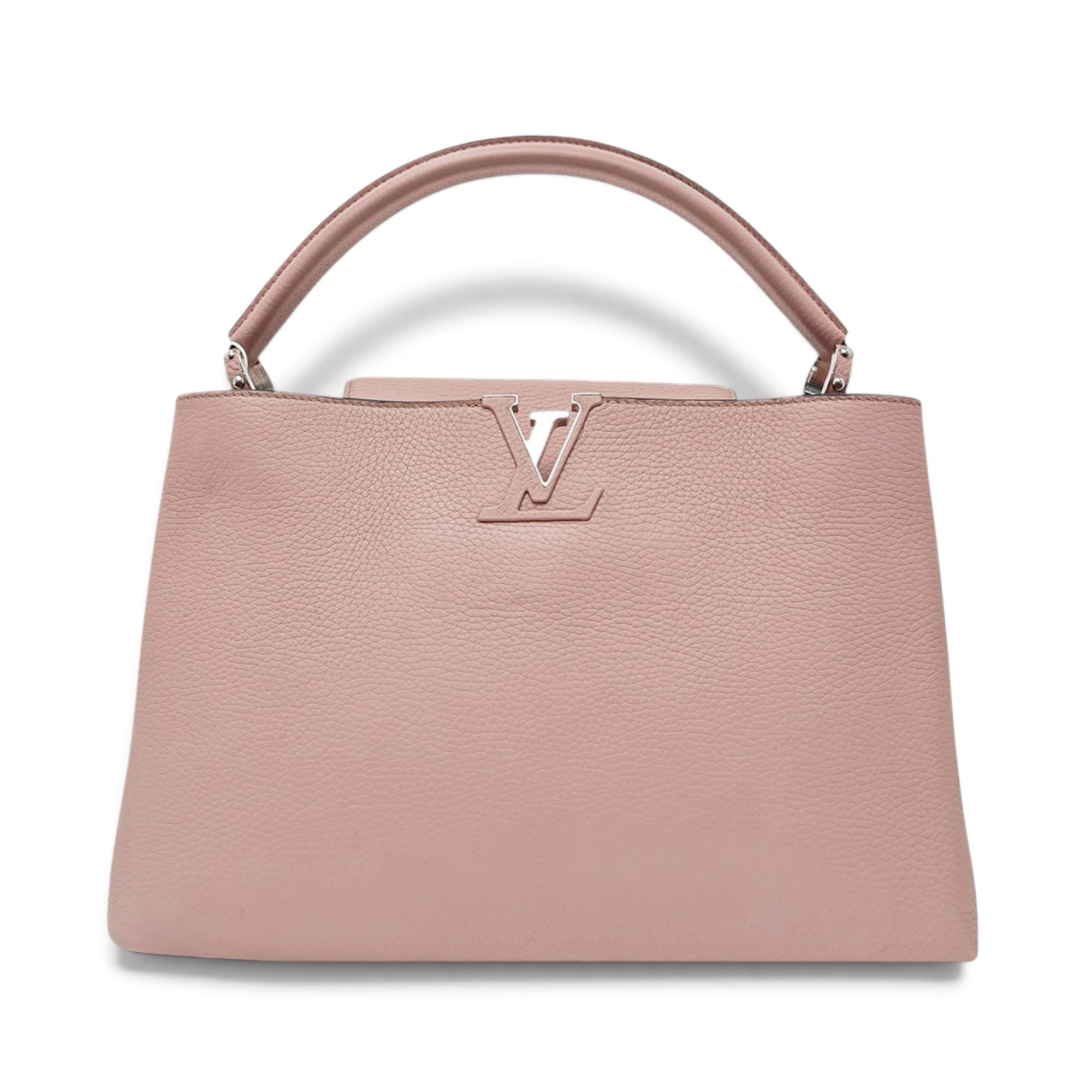 Capucines leather handbag