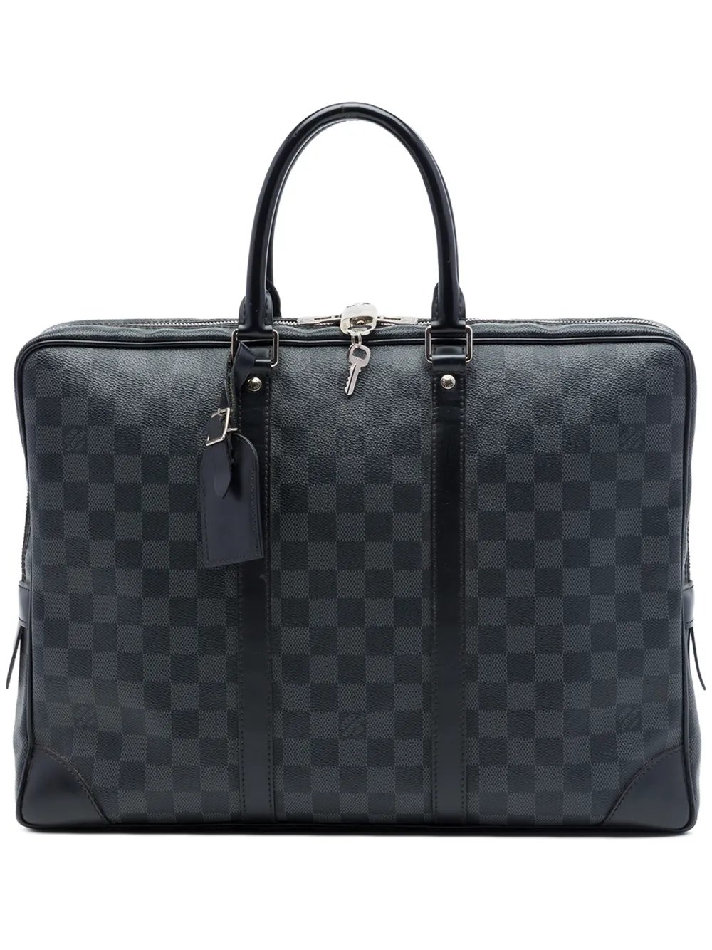 2017 Damier Graphite Porte Documents Voyage PM business bag