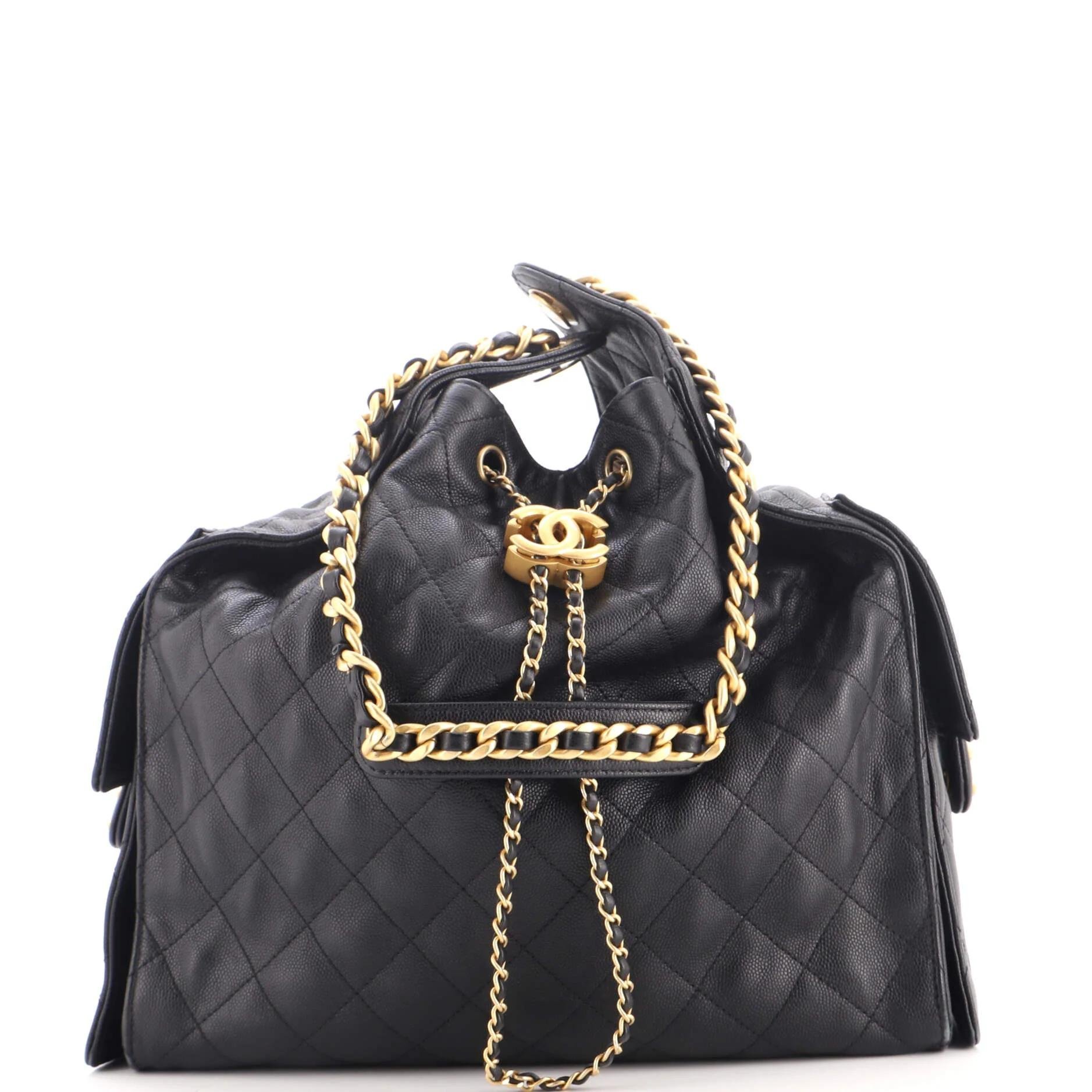 Leather handbag